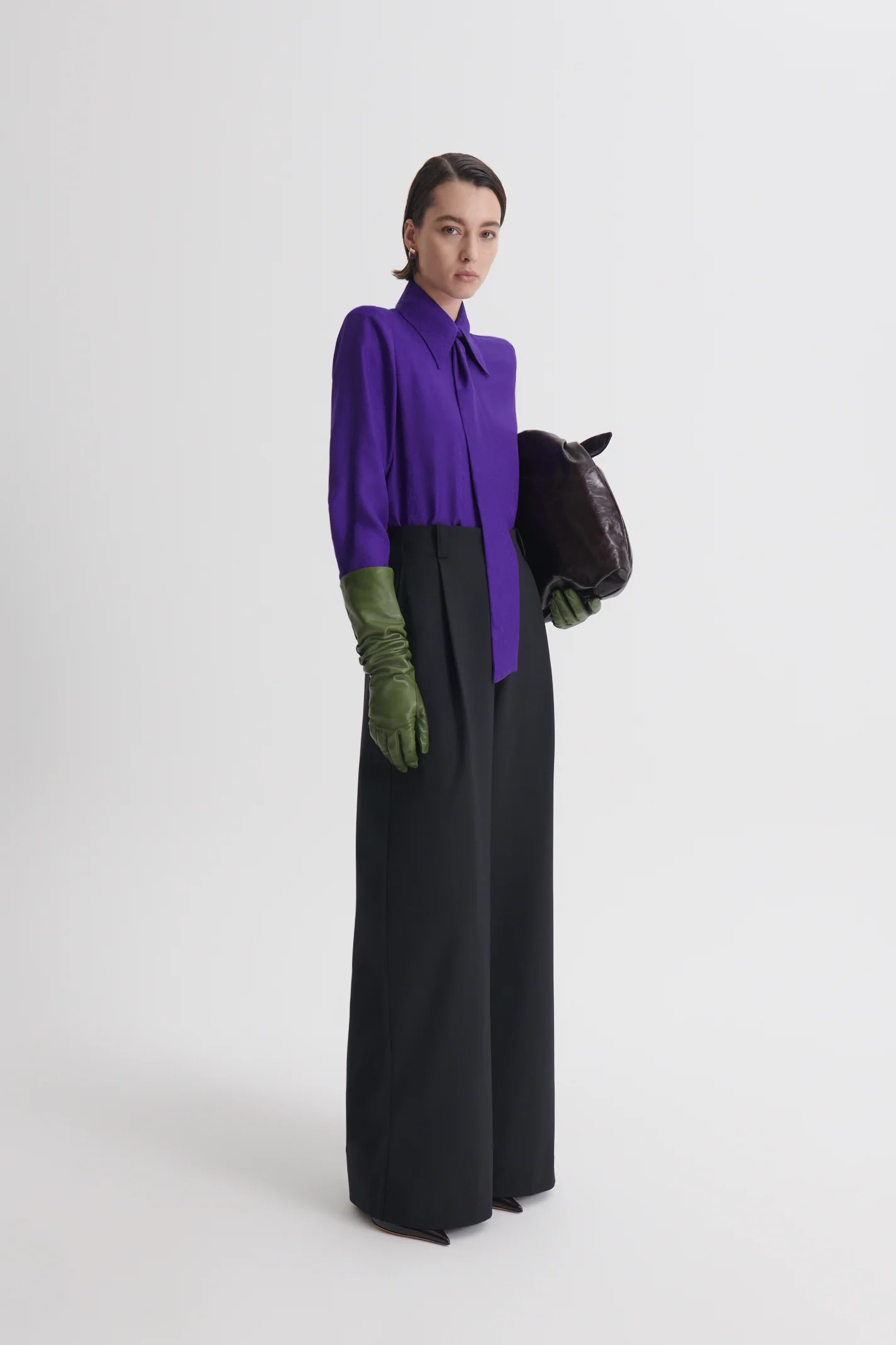 PLEAT DRAPE TAILORED TROUSER - Image 4
