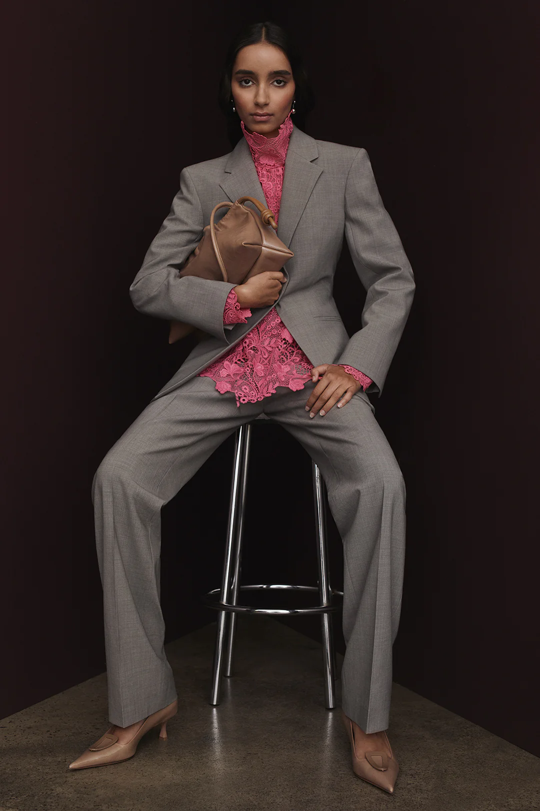 SOFT STRAIGHT LEG TROUSER - Image 3