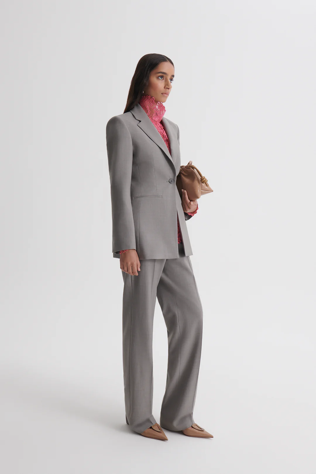 SOFT STRAIGHT LEG TROUSER - Image 5