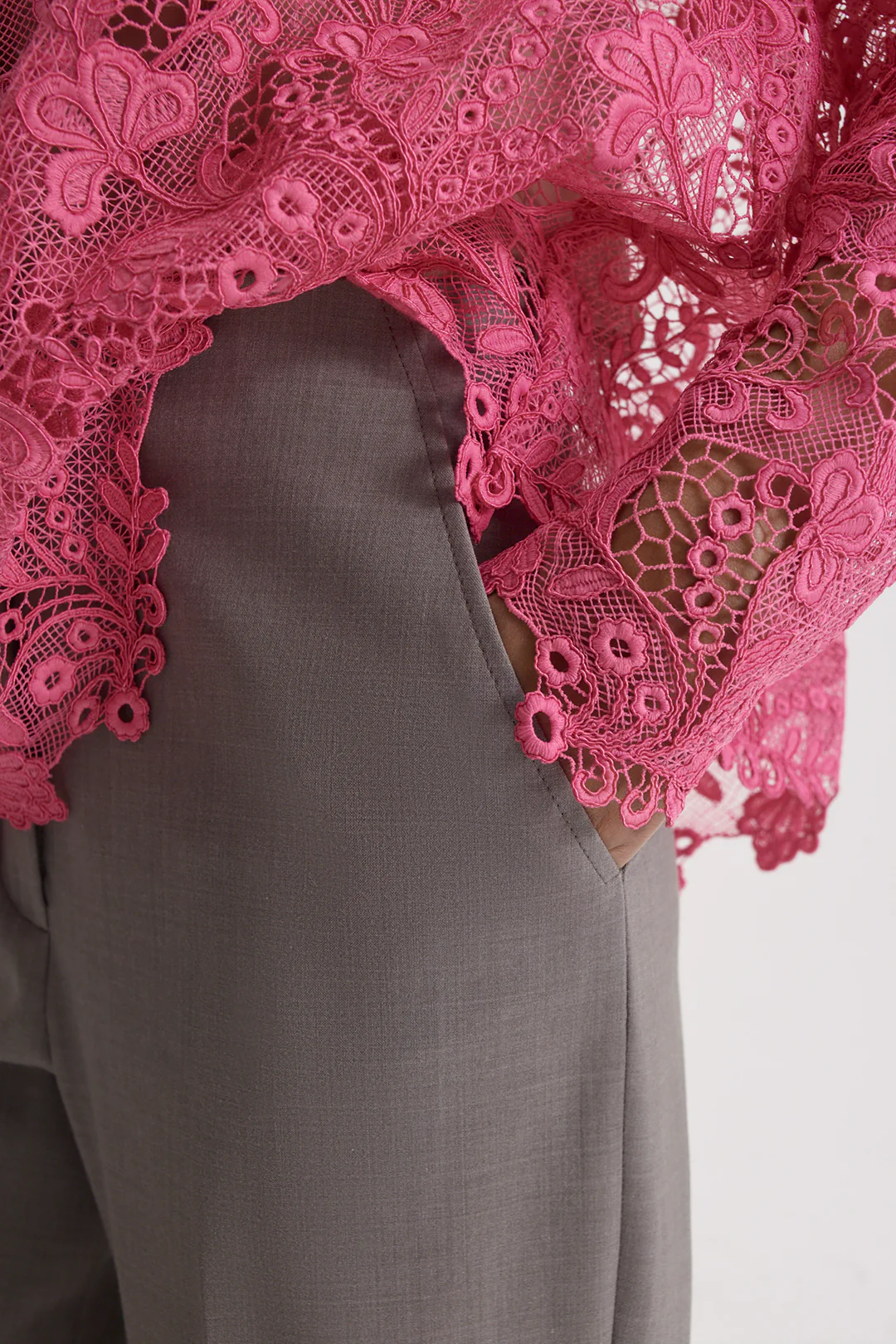 SOFT STRAIGHT LEG TROUSER - Image 7
