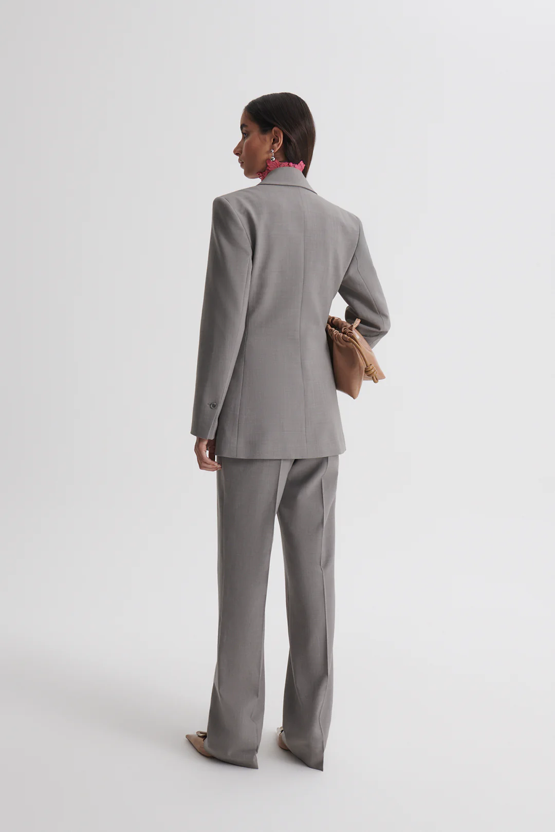 SOFT TAILORED ONE BUTTON JACKET - Image 7