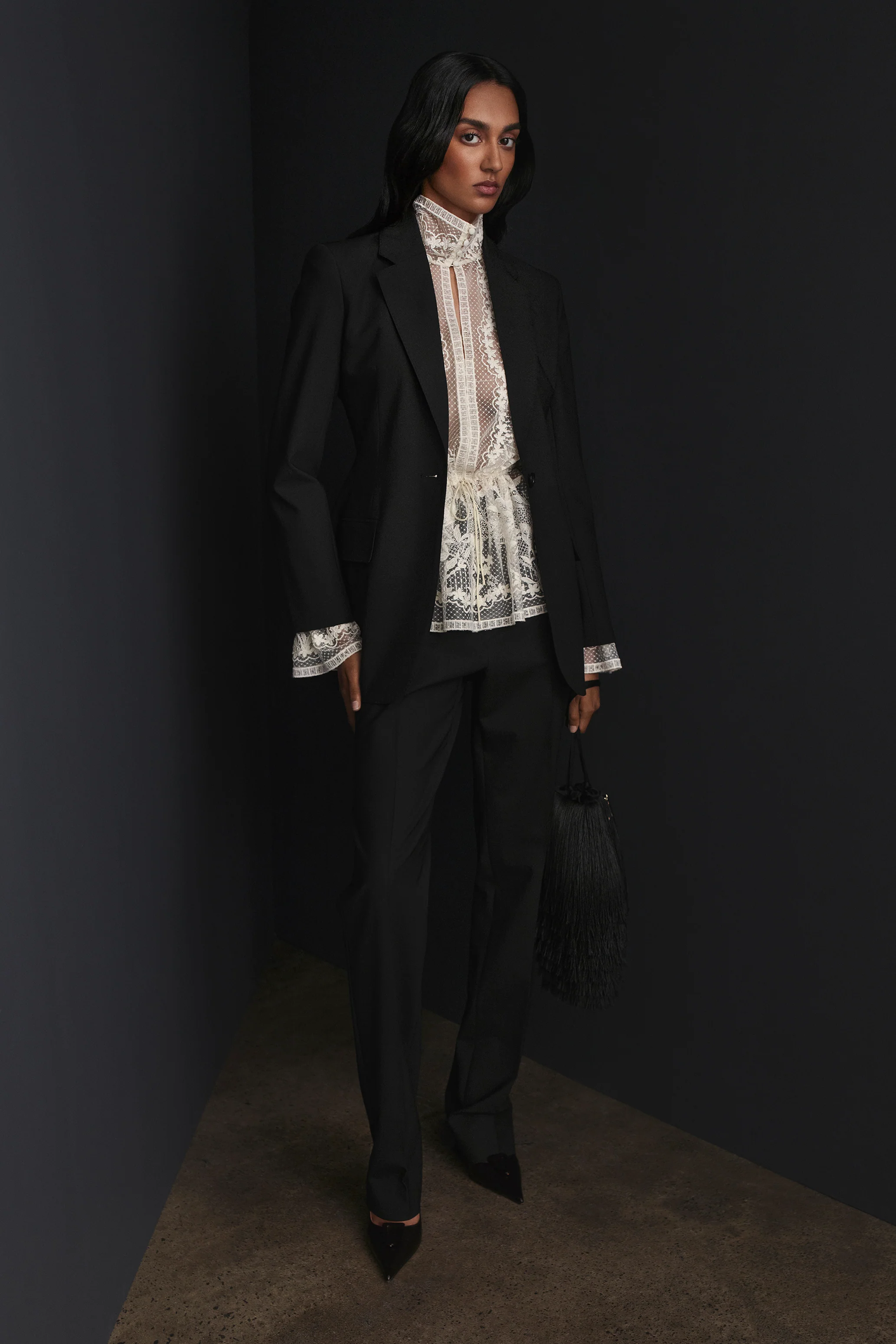 SOFT TAILORED SLIM LEG TROUSER - Image 3