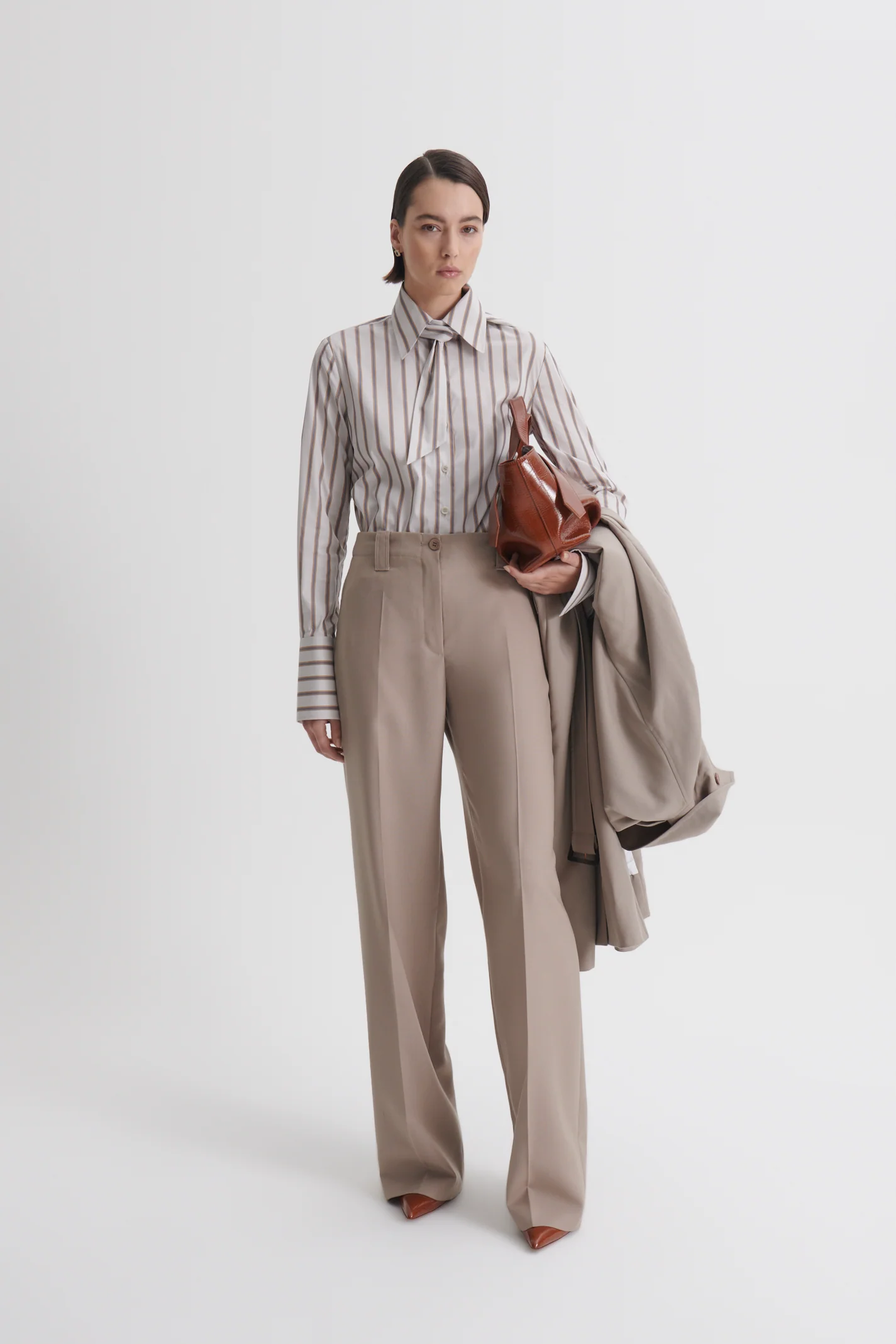 STRIPE CRAVAT SHIRT - Image 3