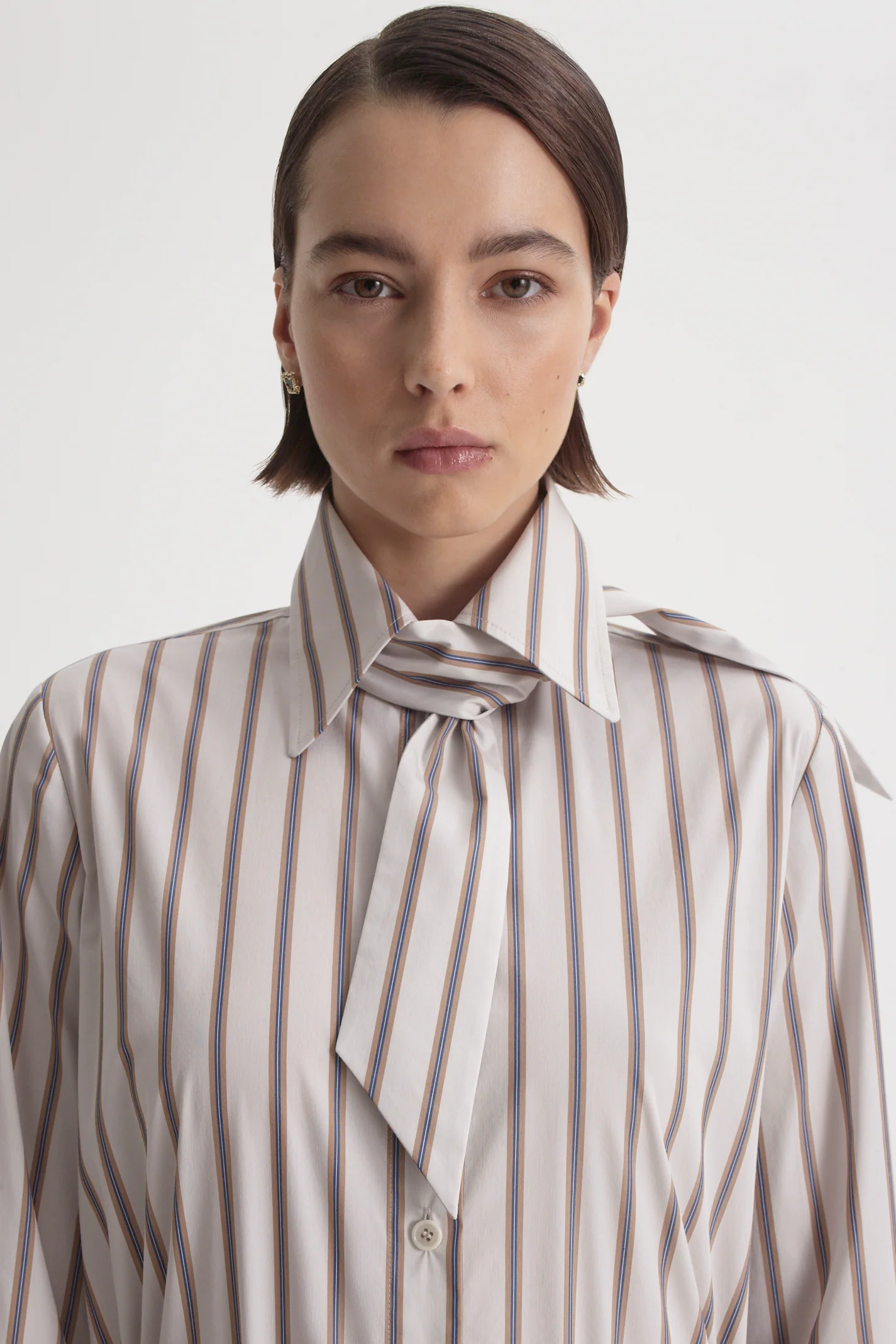 STRIPE CRAVAT SHIRT - Image 8