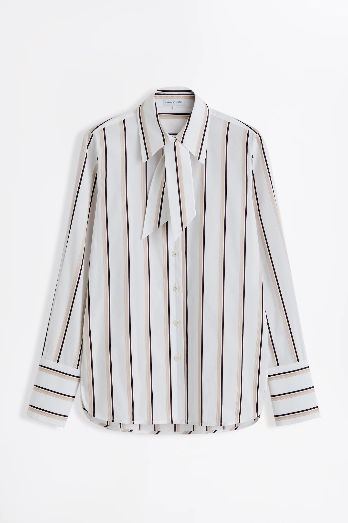 STRIPE CRAVAT SHIRT - Image 2