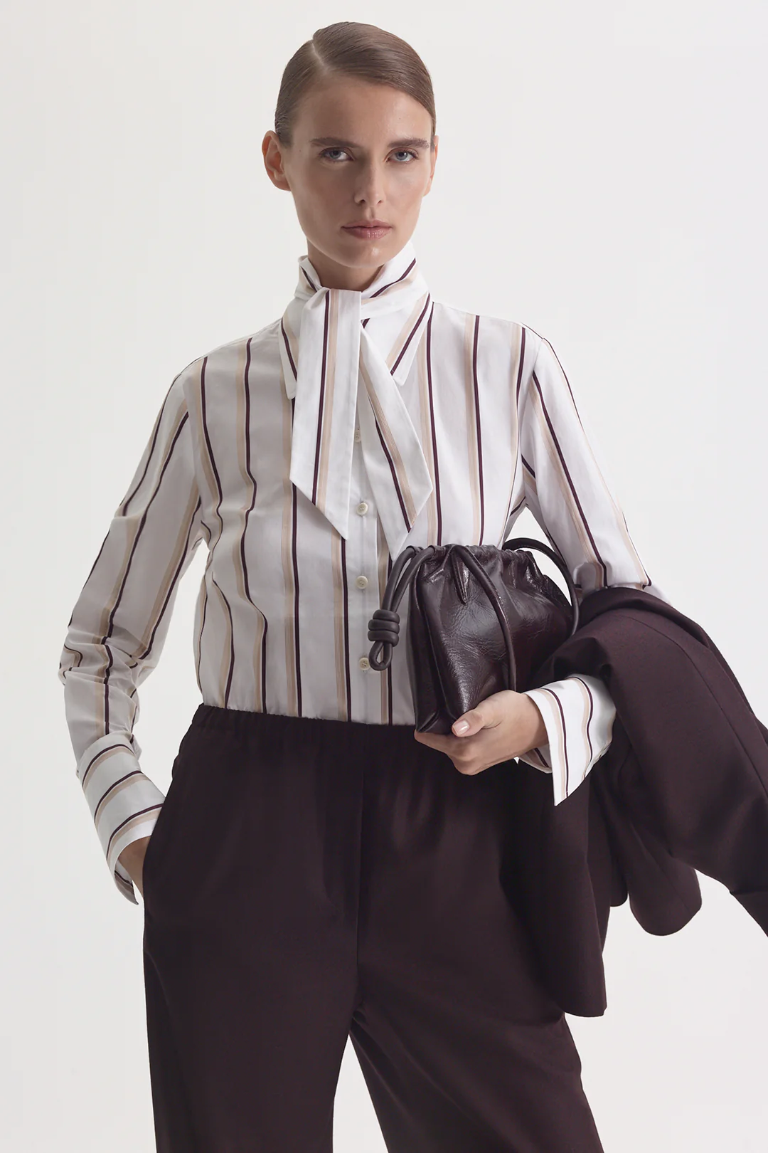 STRIPE CRAVAT SHIRT - Image 3