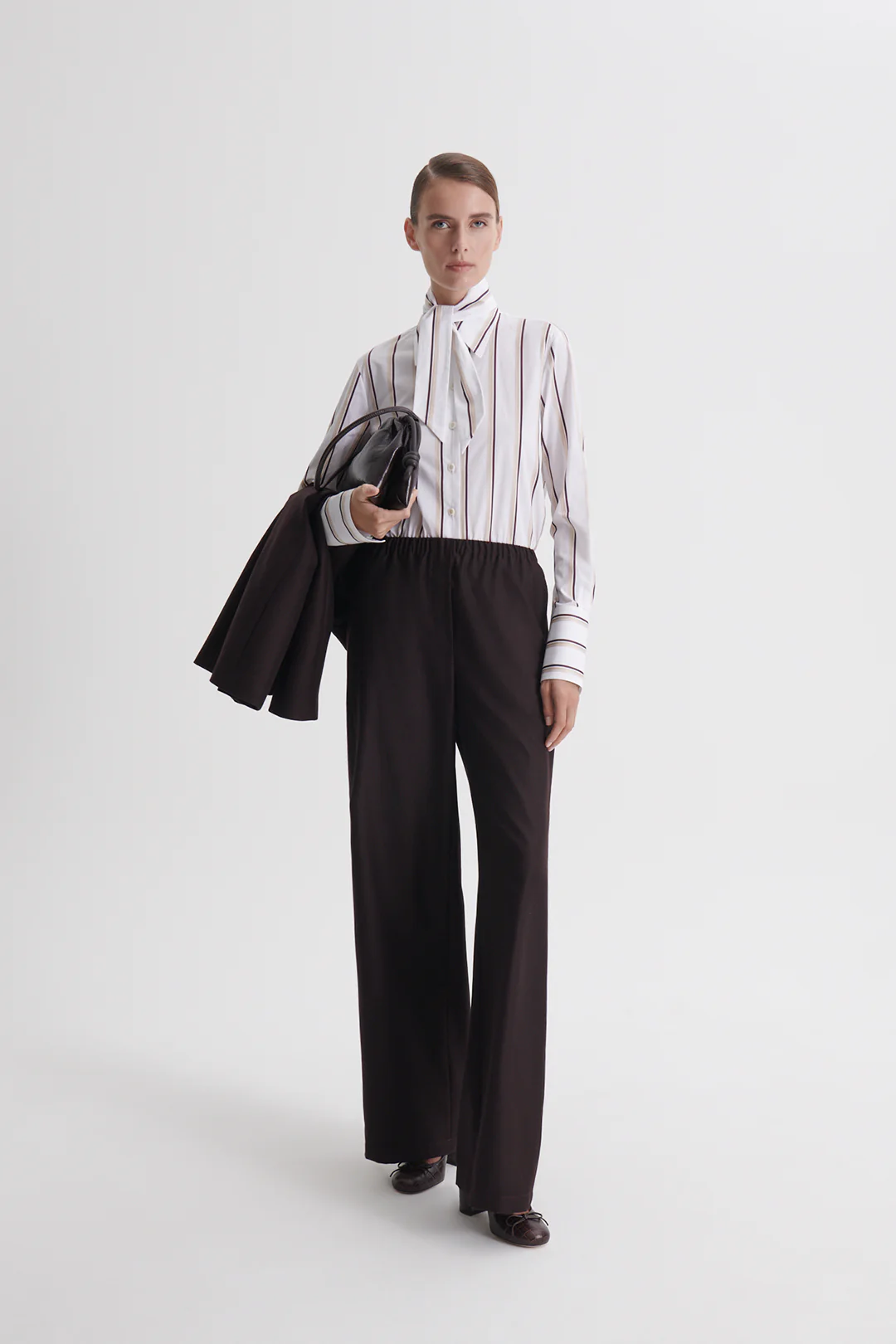 STRIPE CRAVAT SHIRT - Image 4