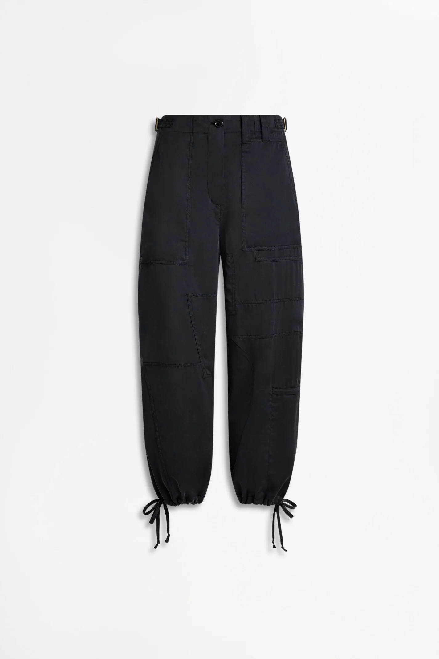 SUEDED SILK CROP CARGO - Image 2