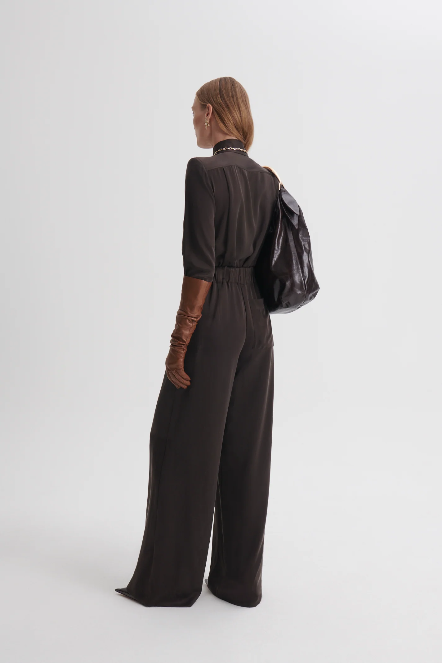 SUEDED SILK TROUSER - Image 5