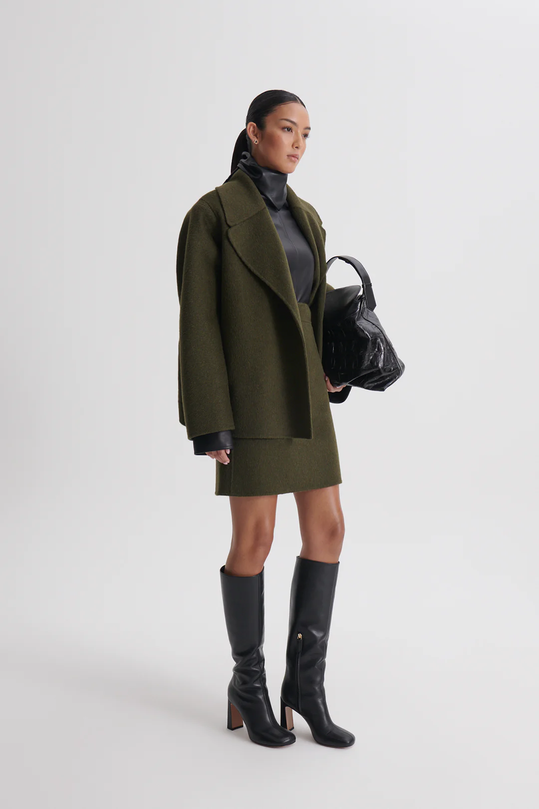 TAILORED COATING SKIRT - Image 4