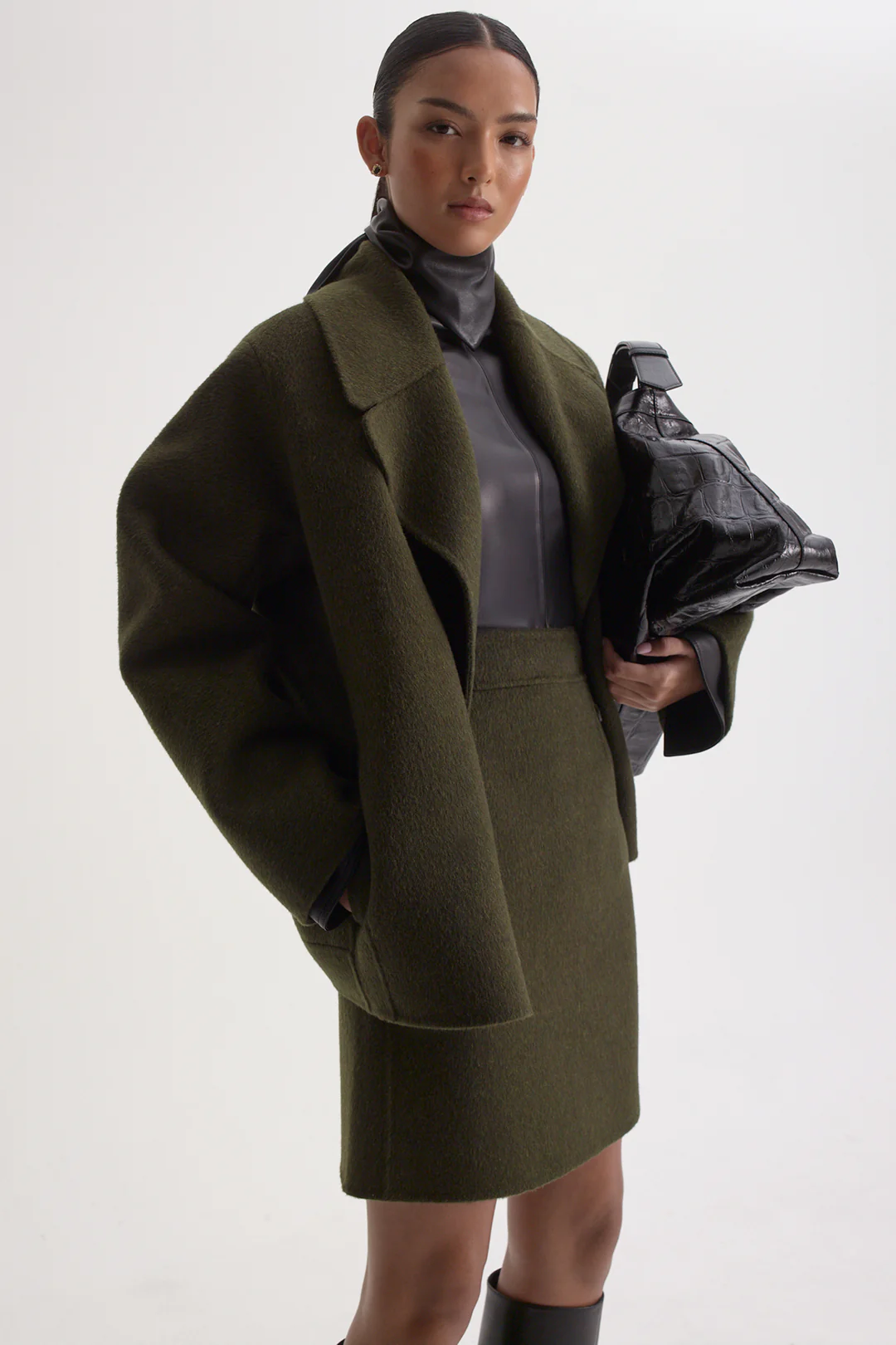 TAILORED COATING SKIRT - Image 6