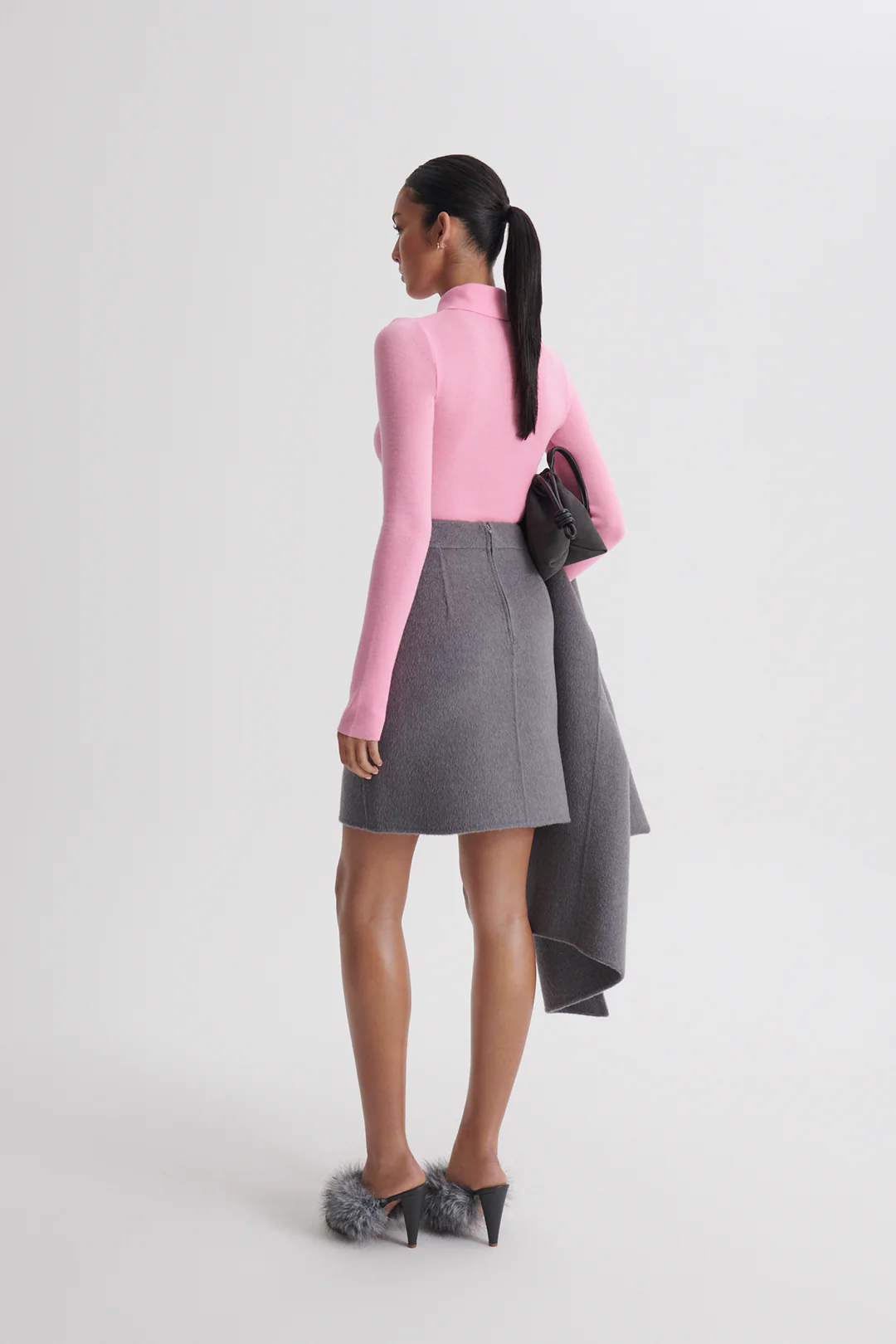 TAILORED COATING SKIRT - Image 5