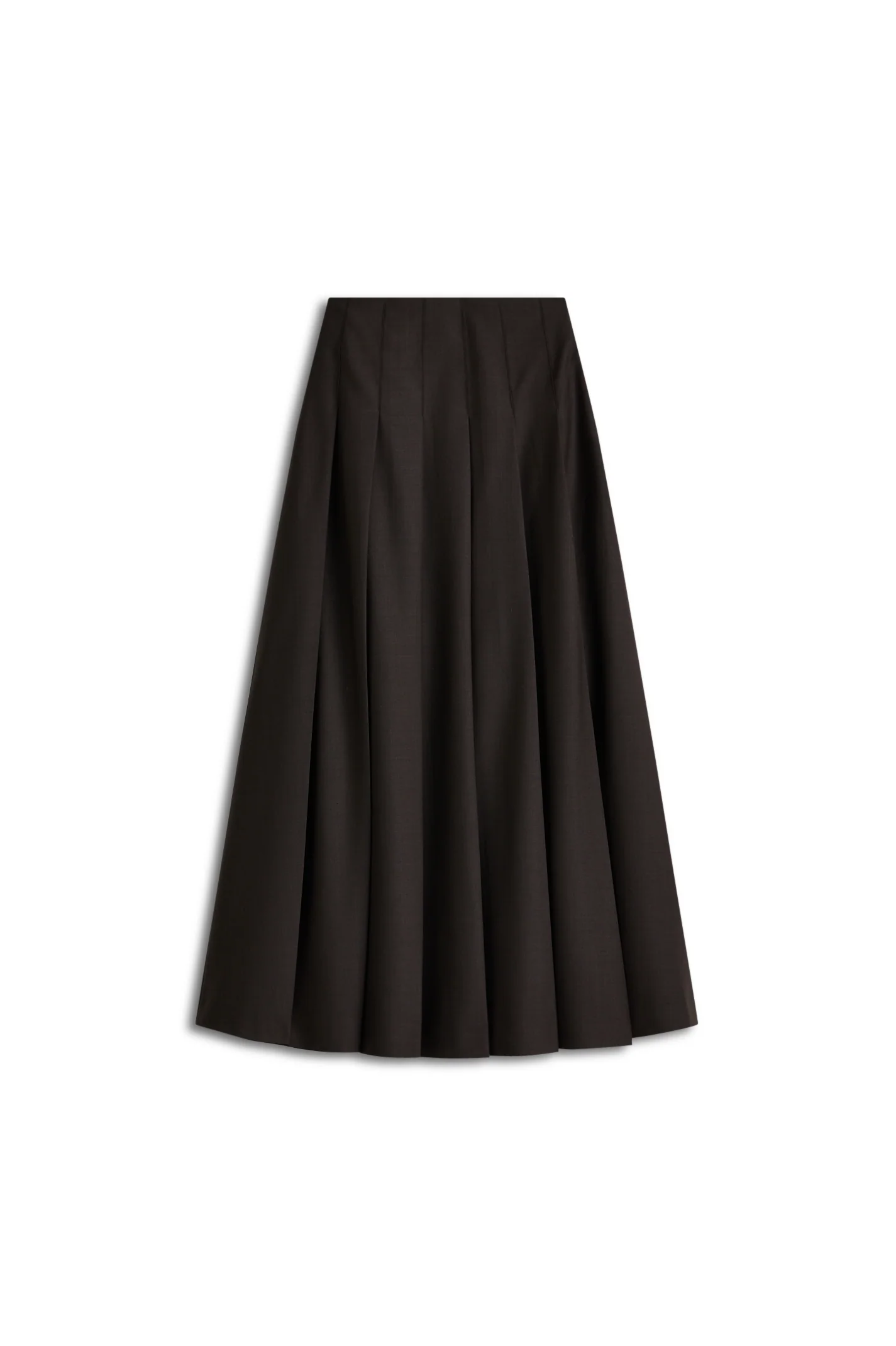TAILORED PLEAT SKIRT
