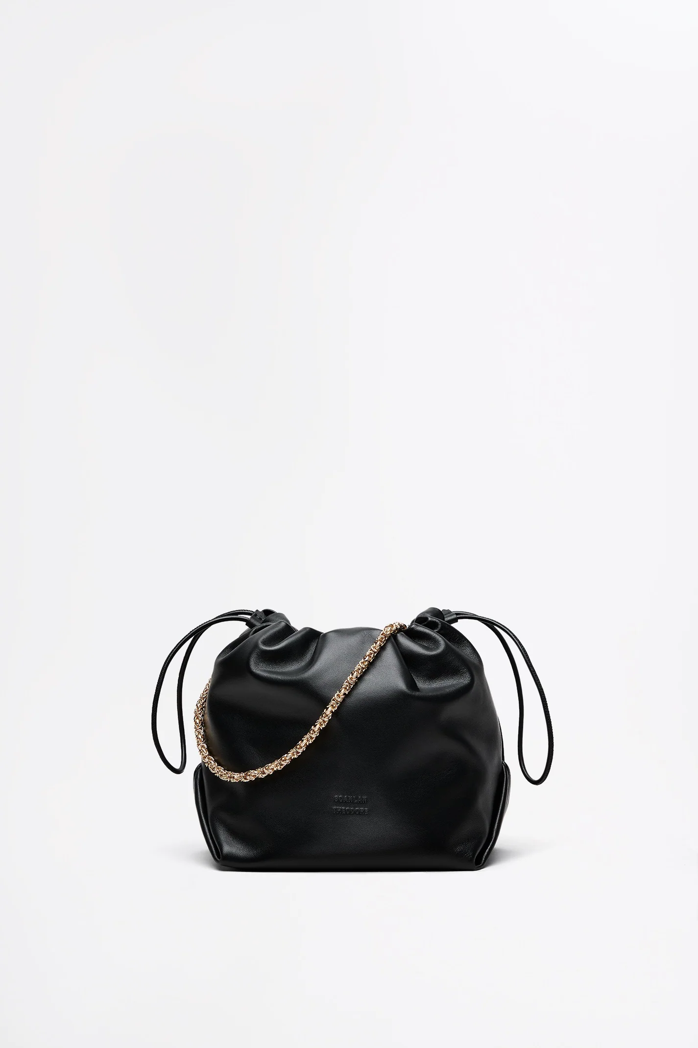 THE LEATHER DRAWSTRING BAG - Image 2