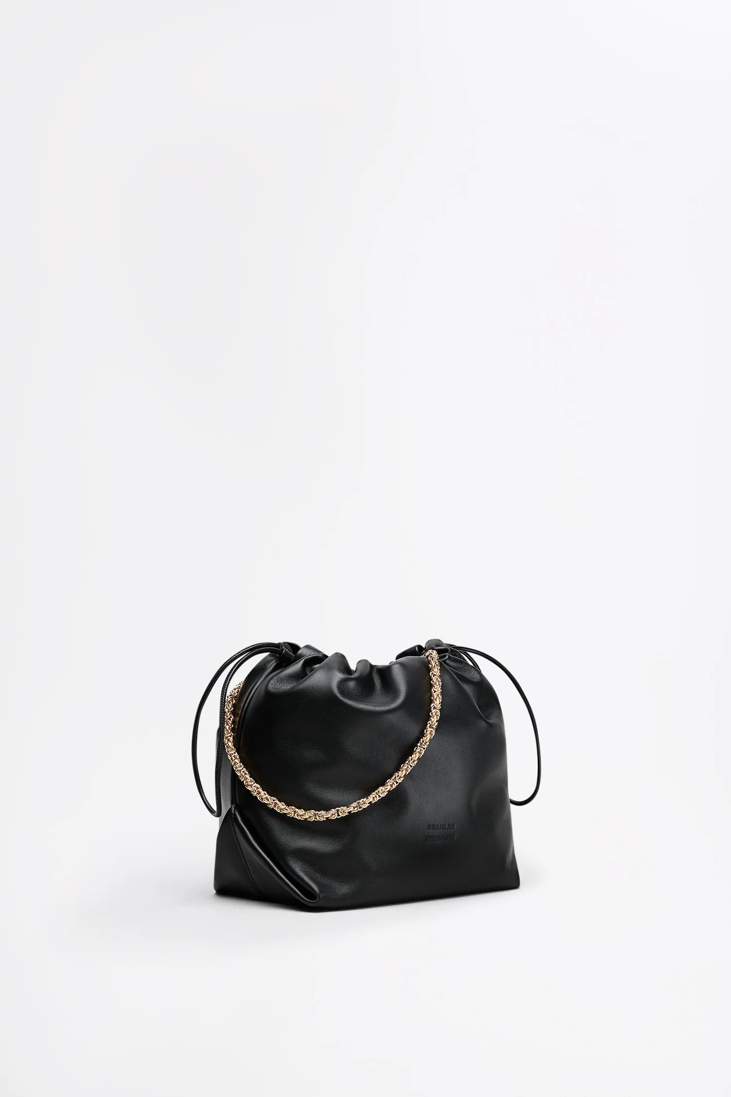 THE LEATHER DRAWSTRING BAG - Image 4