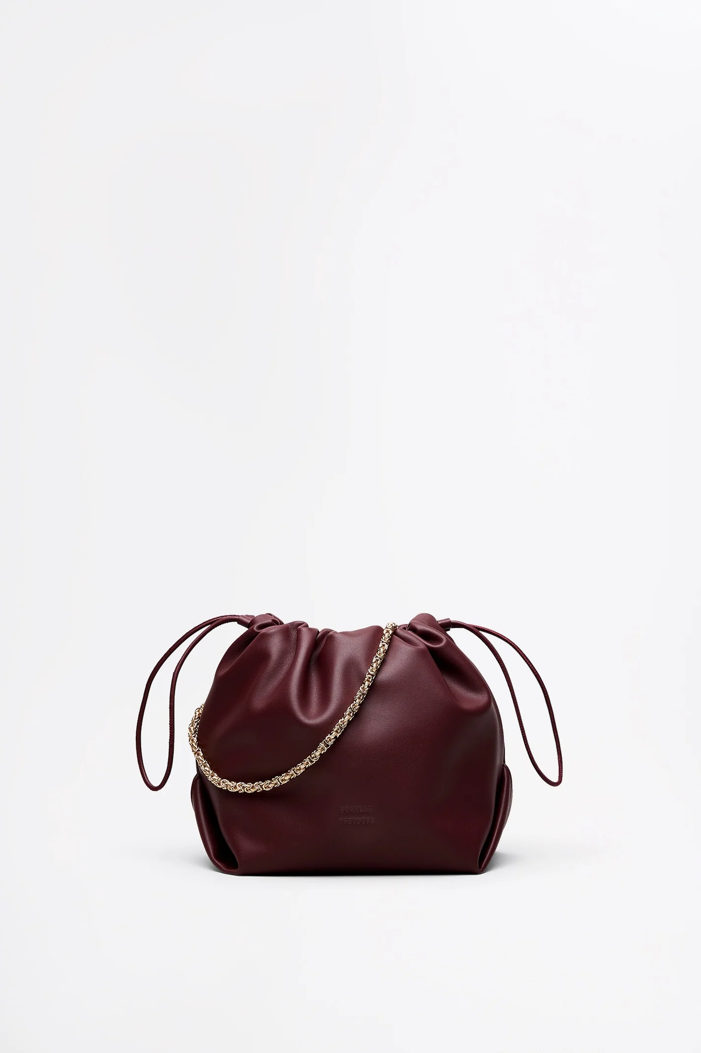 THE LEATHER DRAWSTRING BAG - Image 4