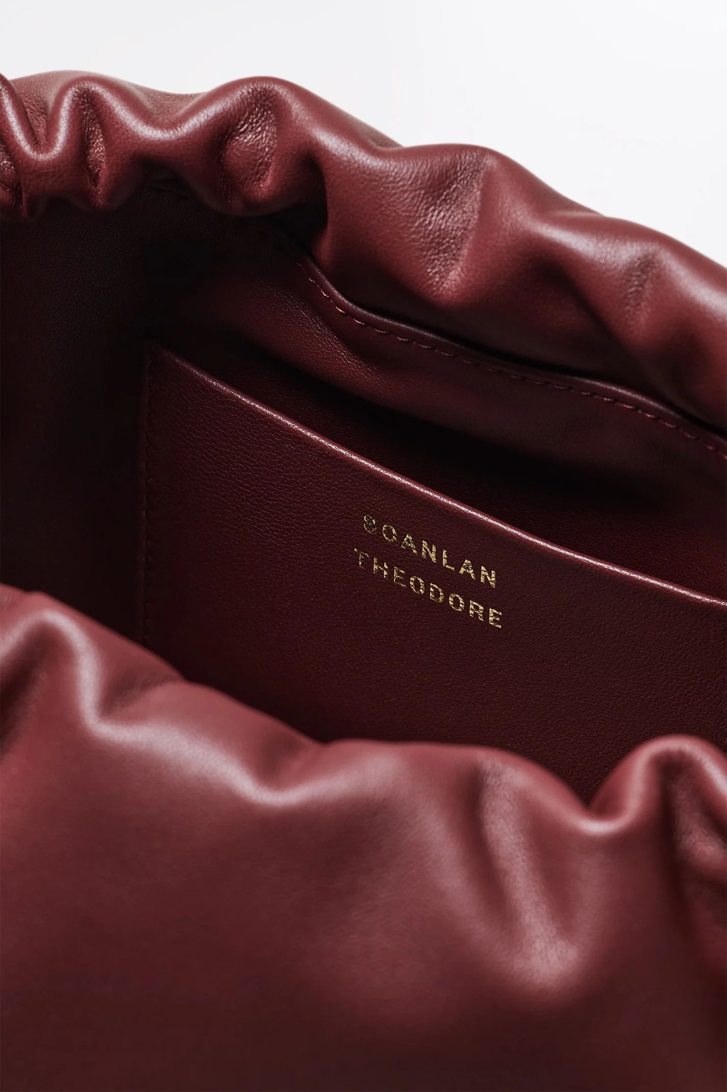 THE LEATHER DRAWSTRING BAG - Image 8