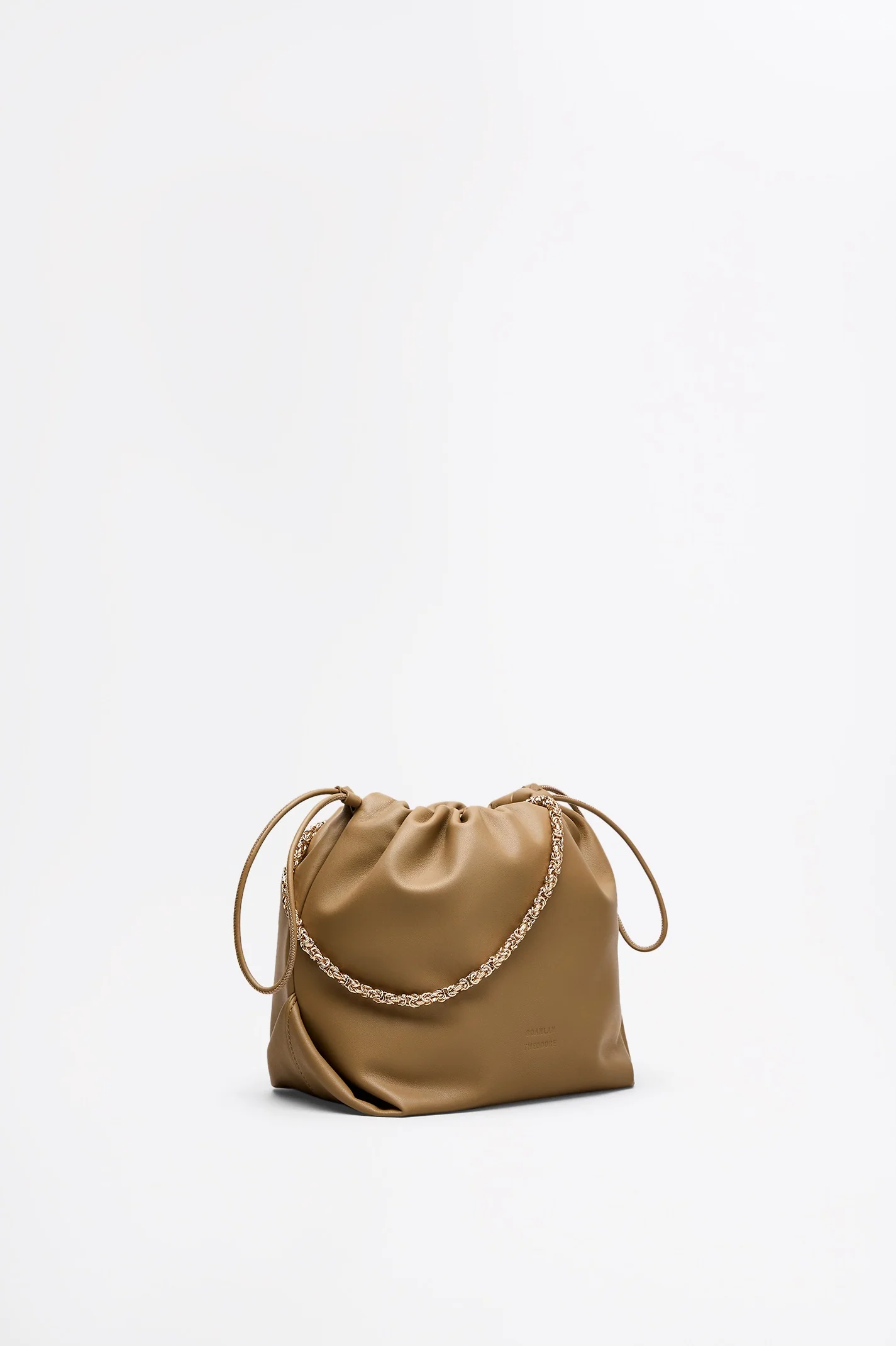 THE LEATHER DRAWSTRING BAG - Image 2