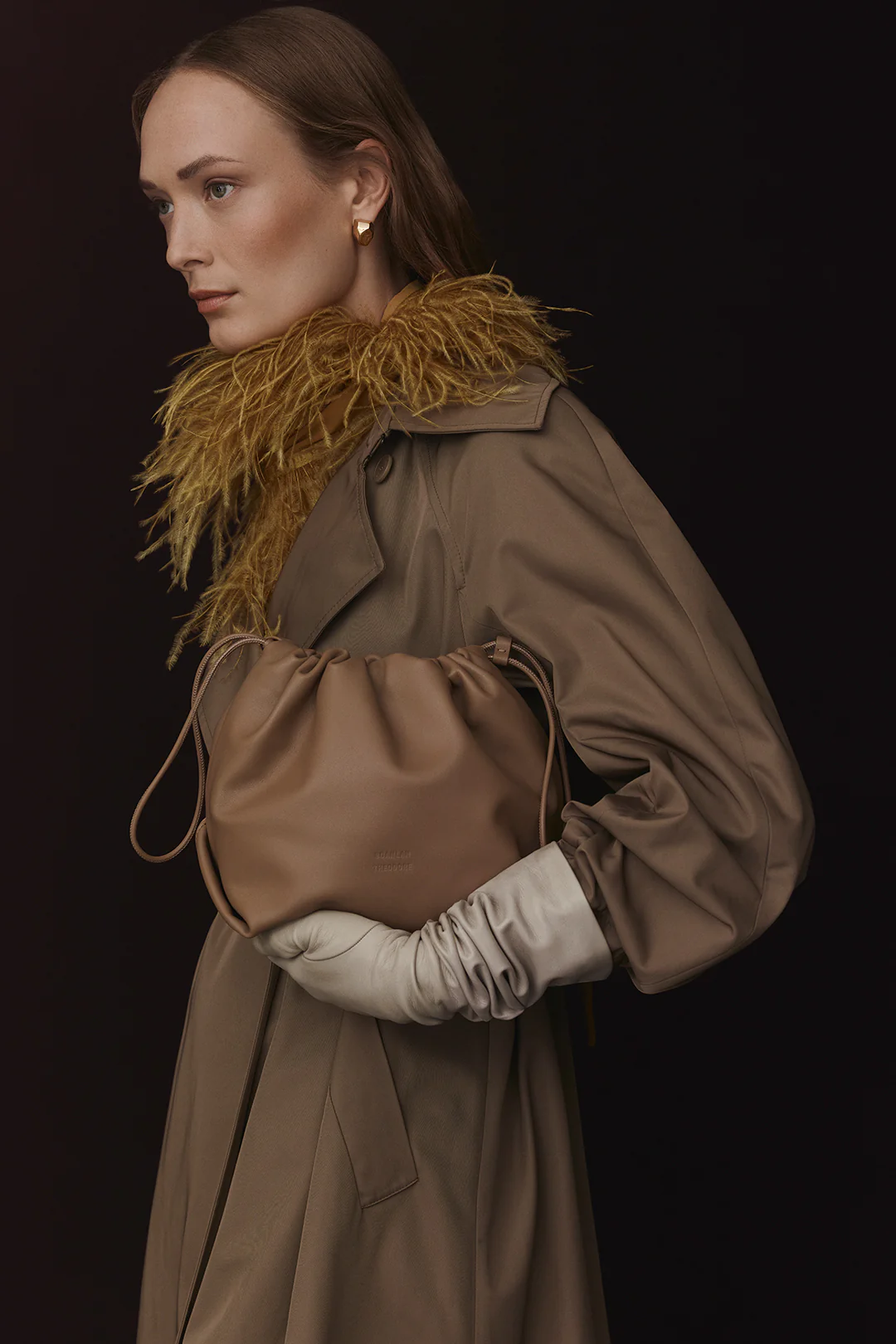 THE LEATHER DRAWSTRING BAG - Image 3
