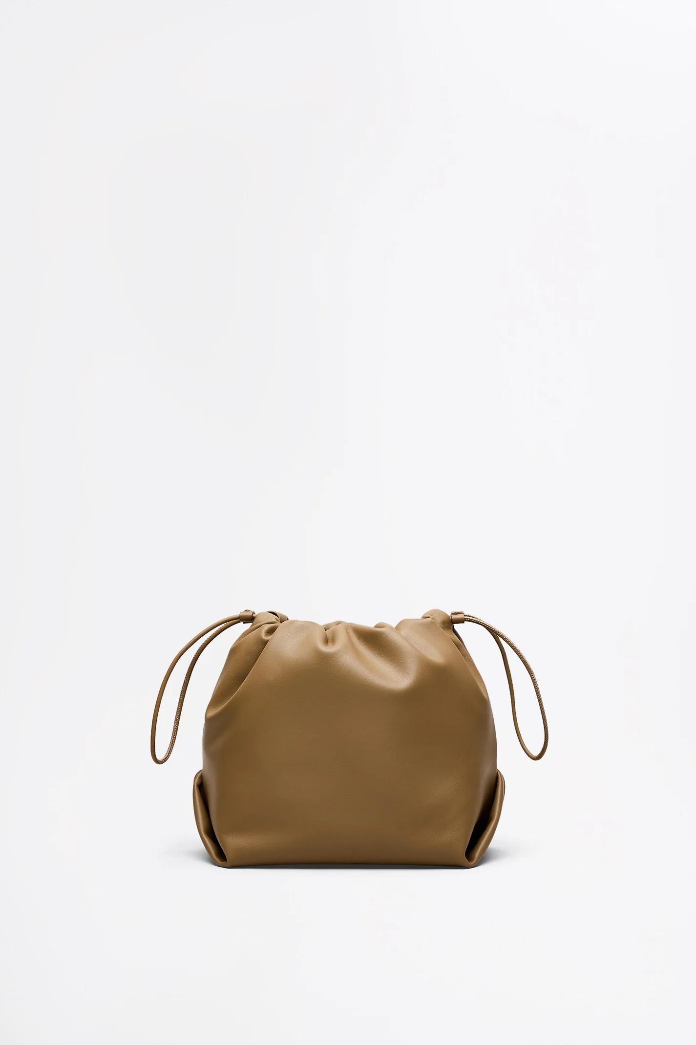 THE LEATHER DRAWSTRING BAG - Image 6