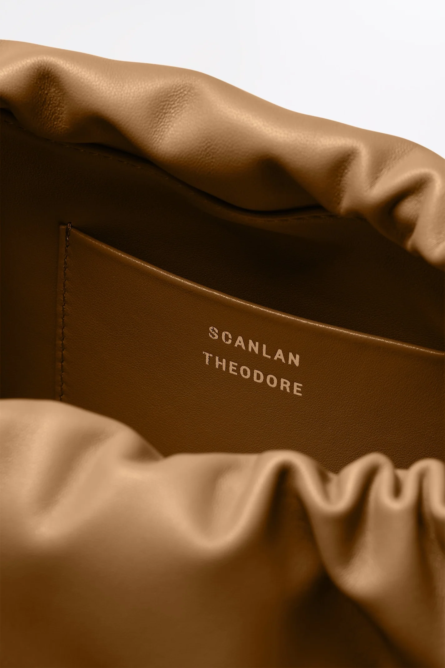 THE LEATHER DRAWSTRING BAG - Image 8