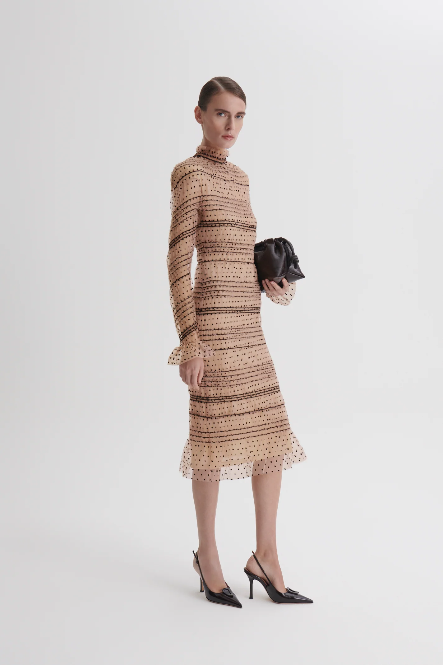 TULLE SEQUIN DRESS - Image 5