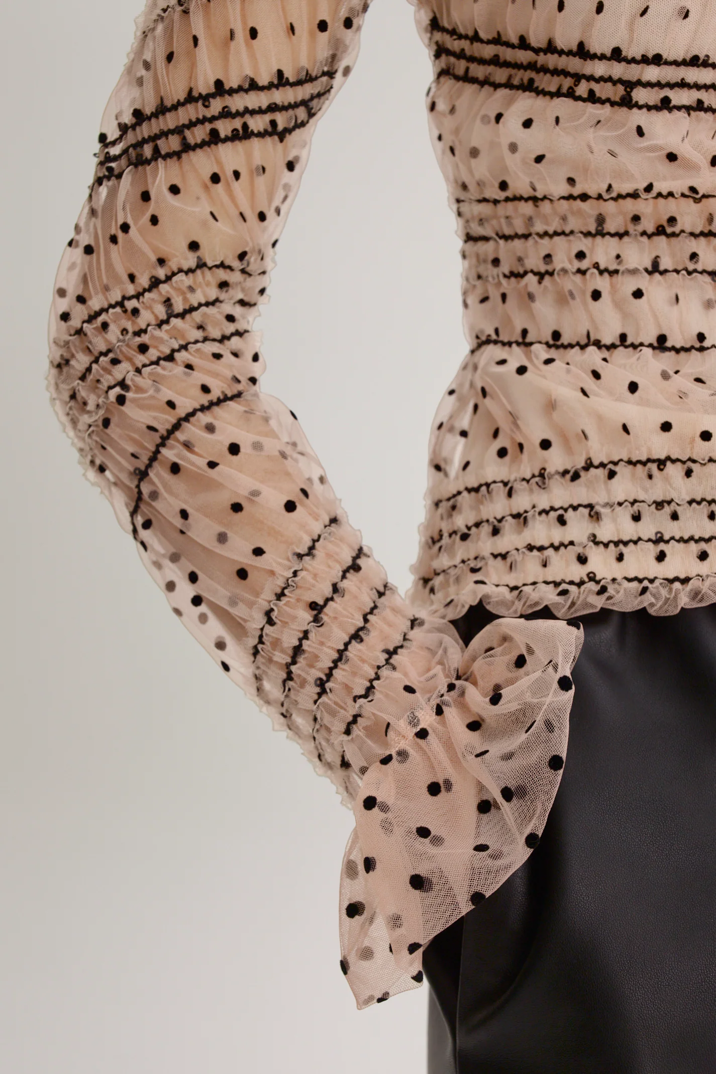 TULLE SEQUIN TOP - Image 8