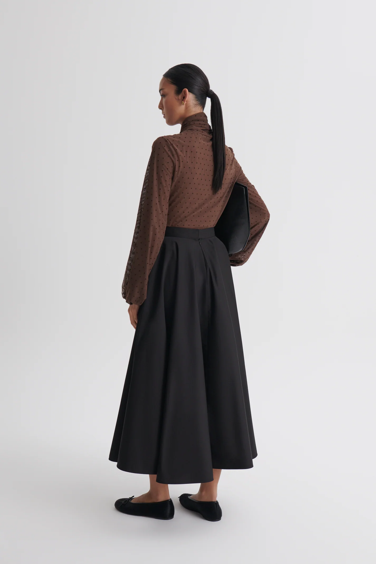 VELVET SPOT TURBAN TOP - Image 5