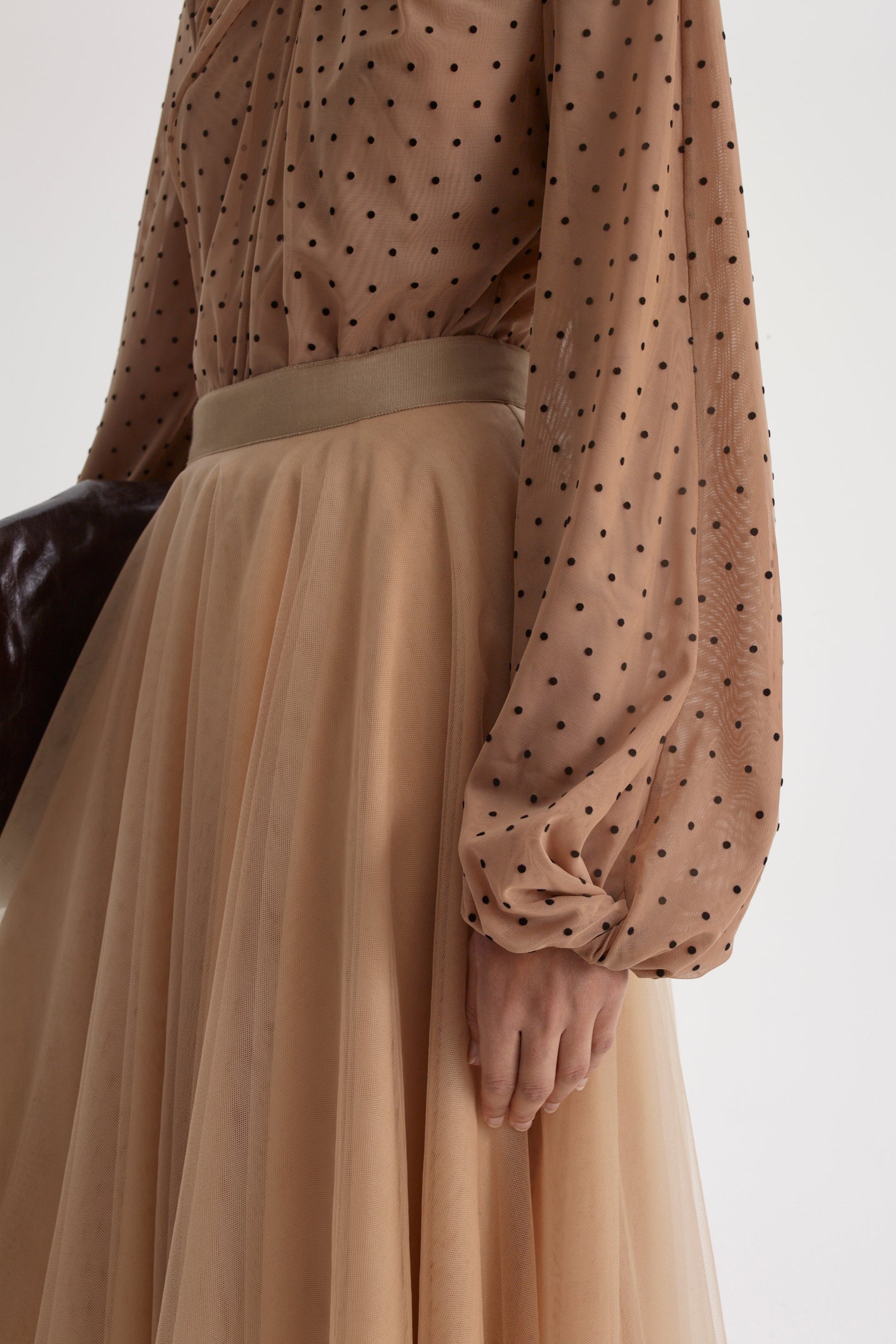 VELVET SPOT TURBAN TOP - Image 8