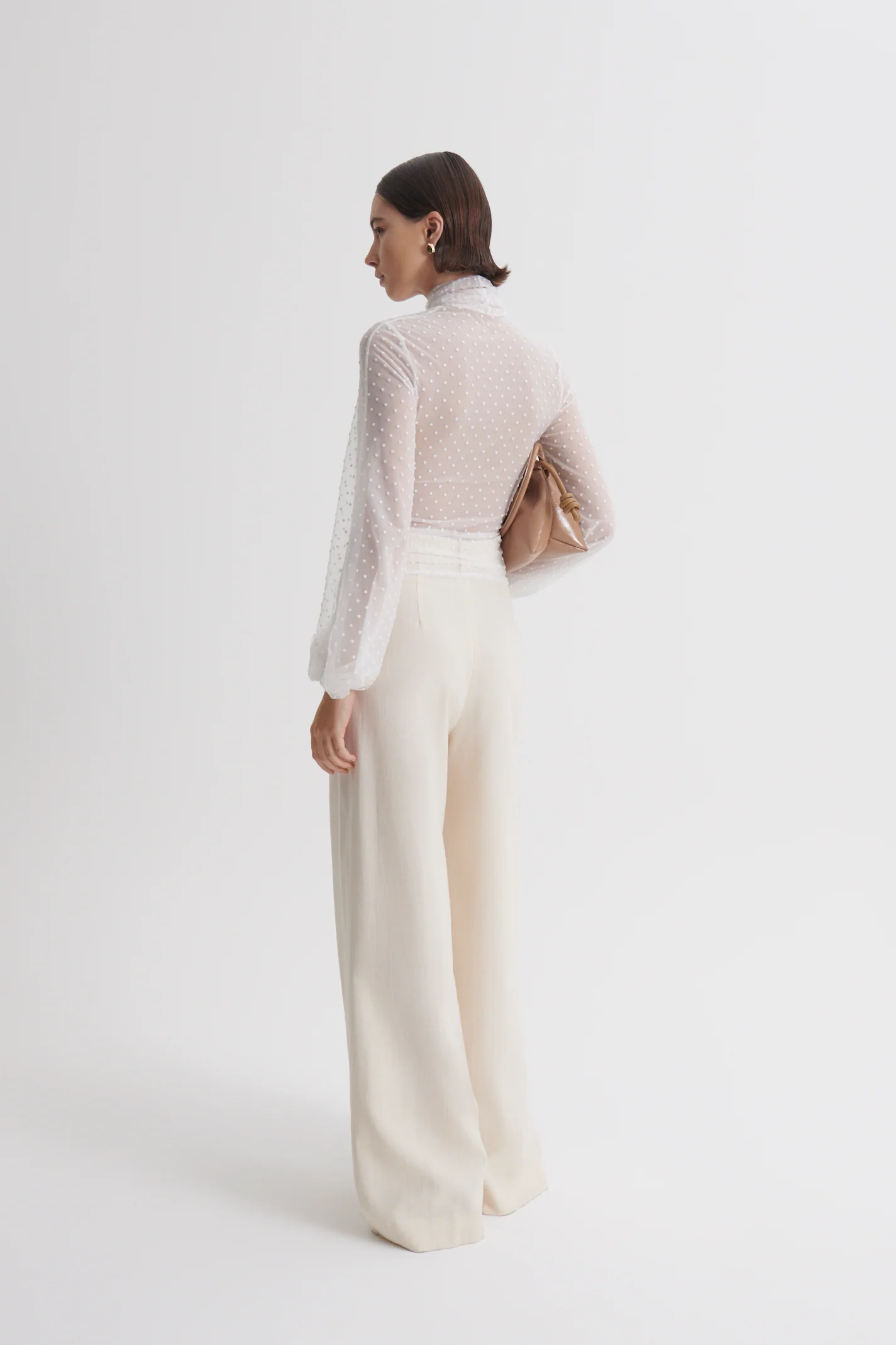 VELVET SPOT TURBAN TOP - Image 6