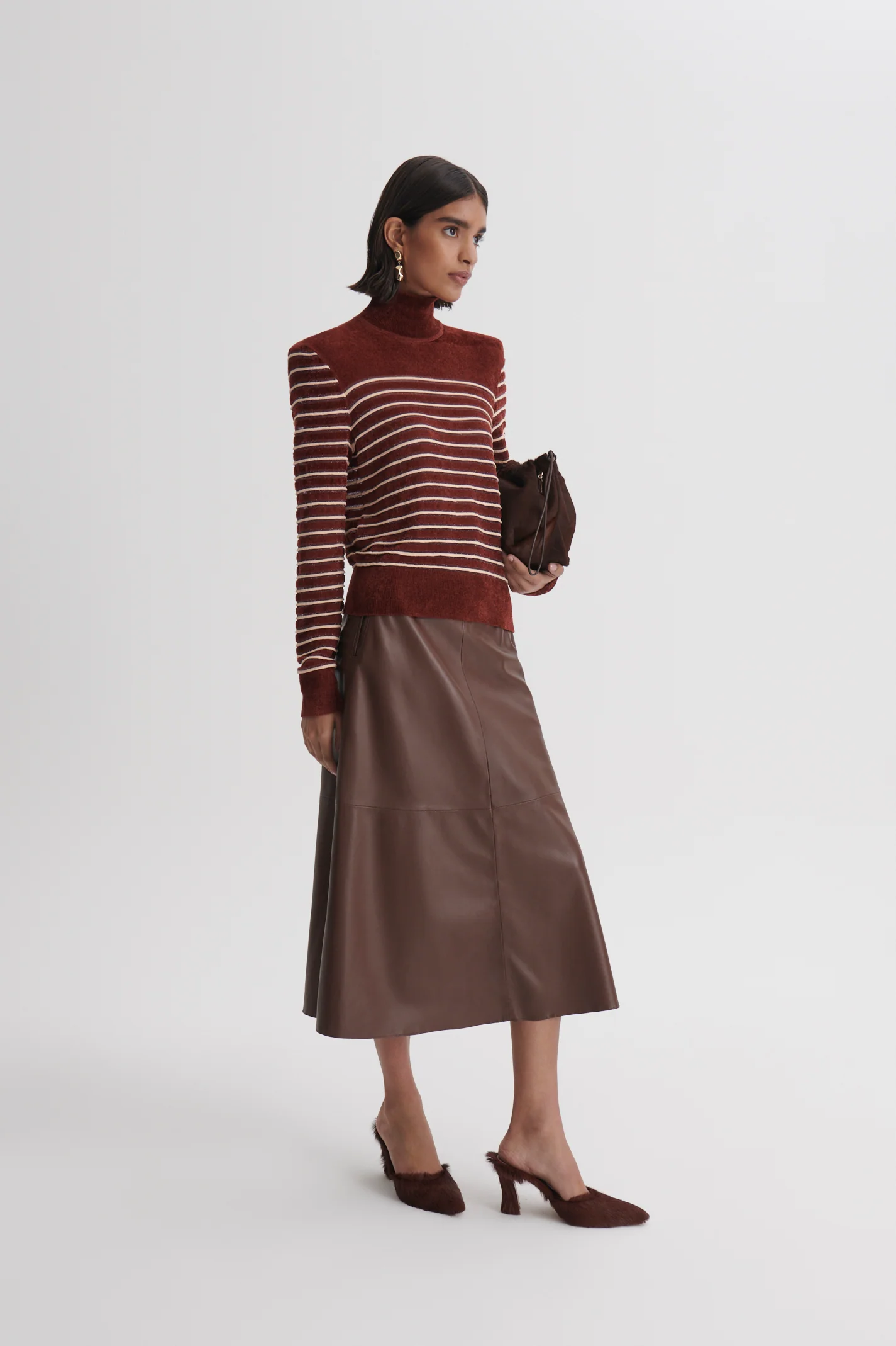 VELVET STRIPE SWEATER - Image 5