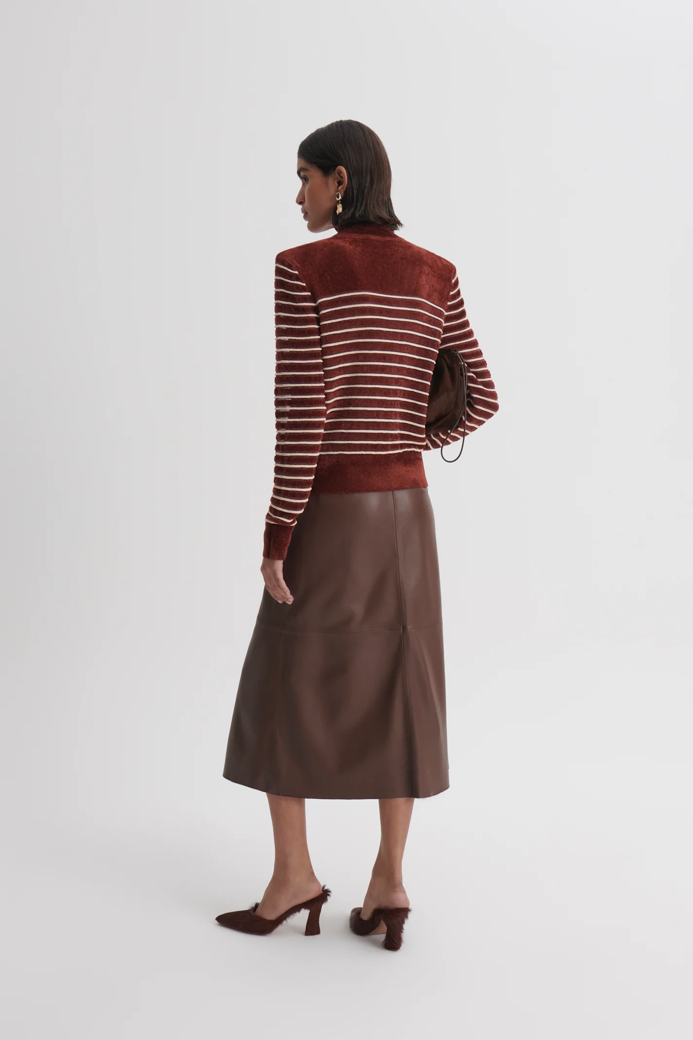 VELVET STRIPE SWEATER - Image 6