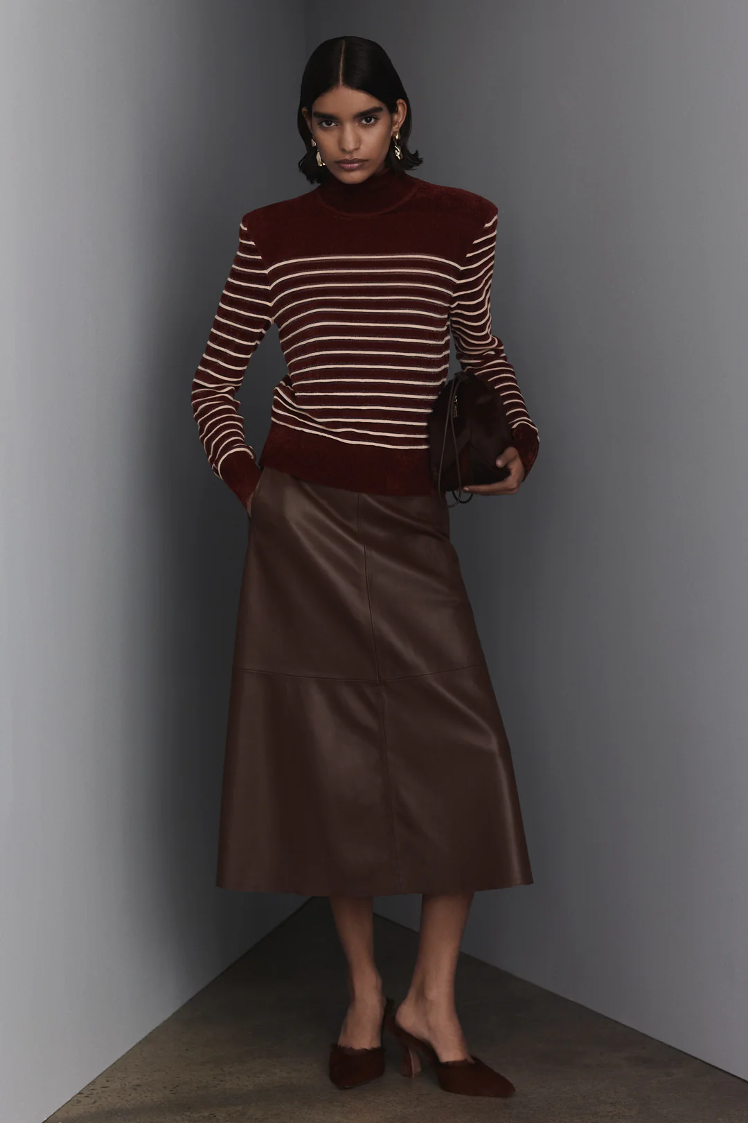VELVET STRIPE SWEATER - Image 7