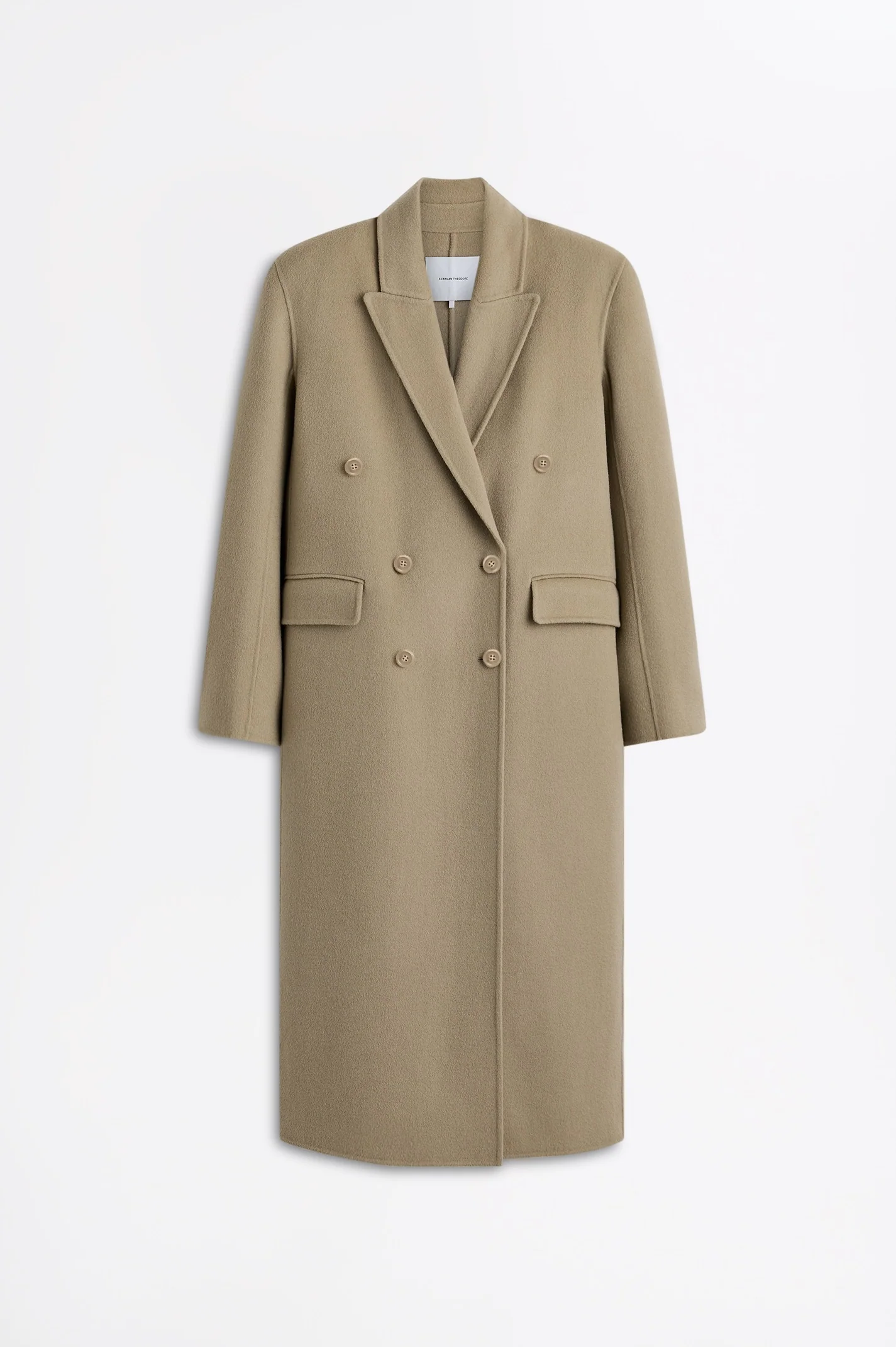WOOL DOUBLE VENT COAT - Image 2