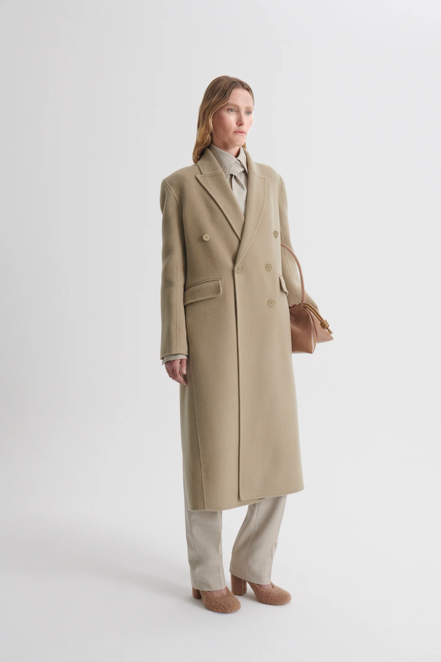 WOOL DOUBLE VENT COAT - Image 5