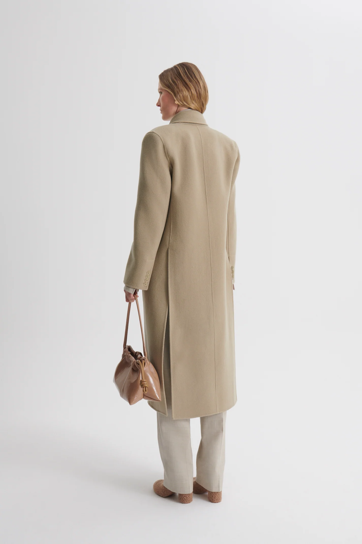WOOL DOUBLE VENT COAT - Image 6
