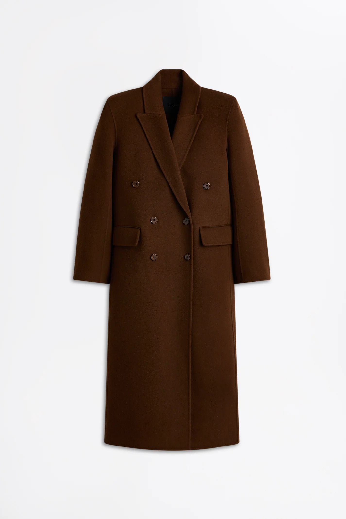 WOOL DOUBLE VENT COAT - Image 2