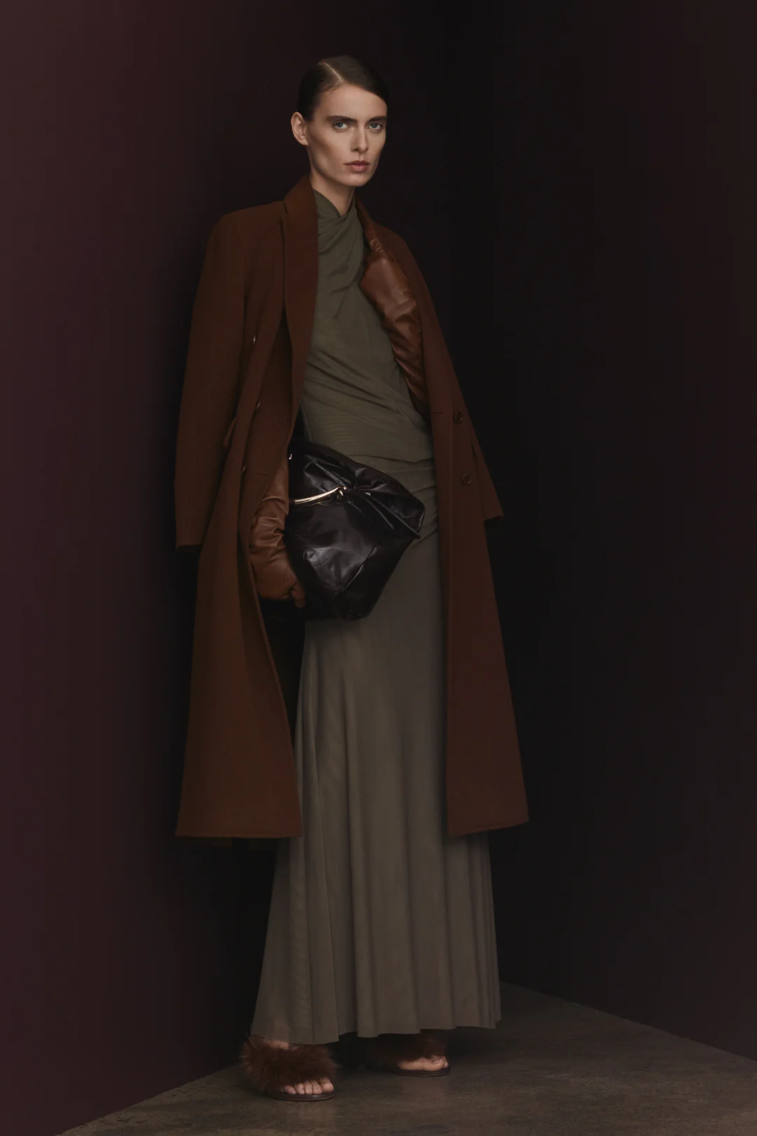 WOOL DOUBLE VENT COAT - Image 3