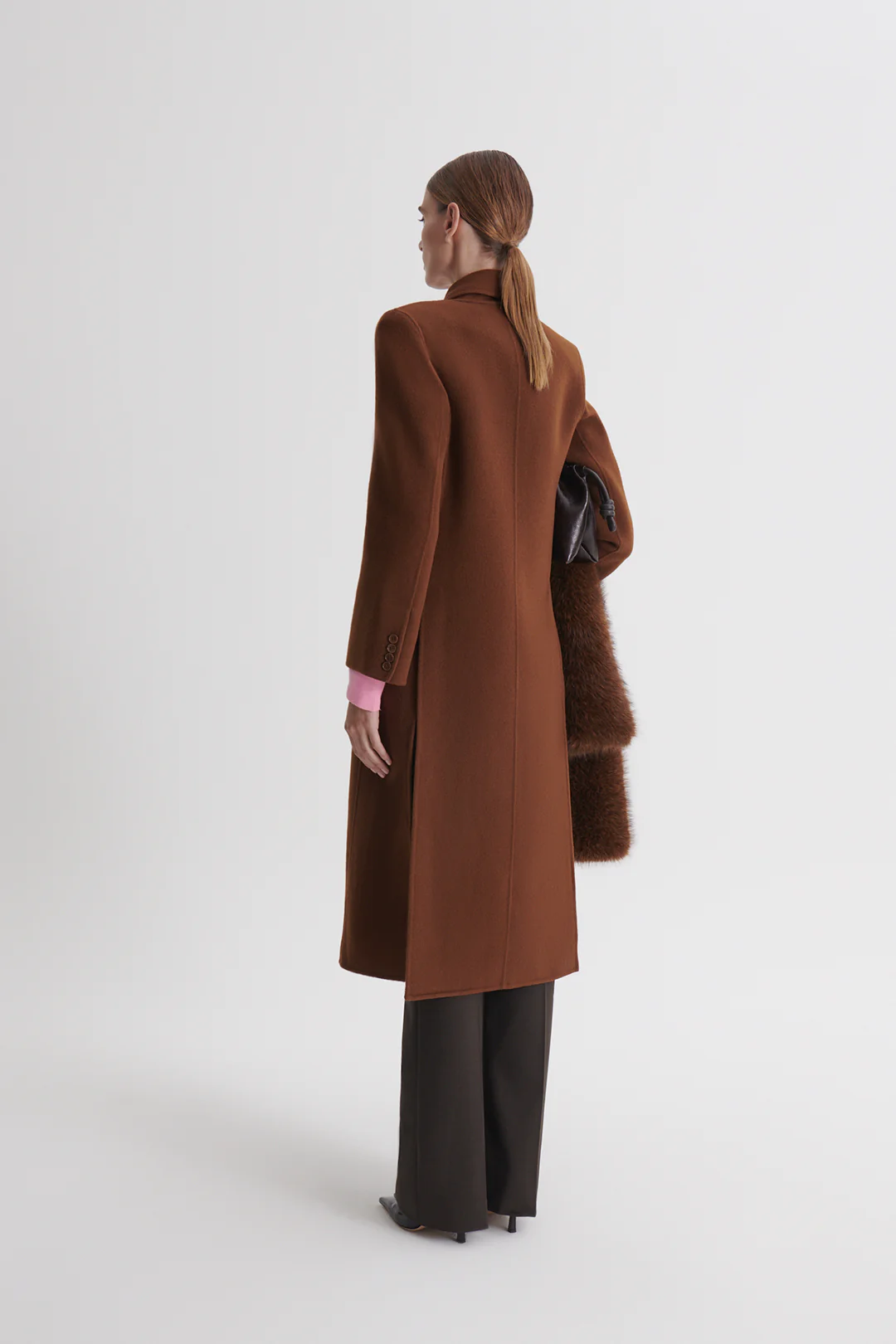 WOOL DOUBLE VENT COAT - Image 6