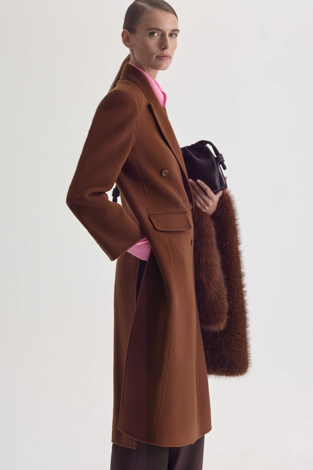 WOOL DOUBLE VENT COAT - Image 7