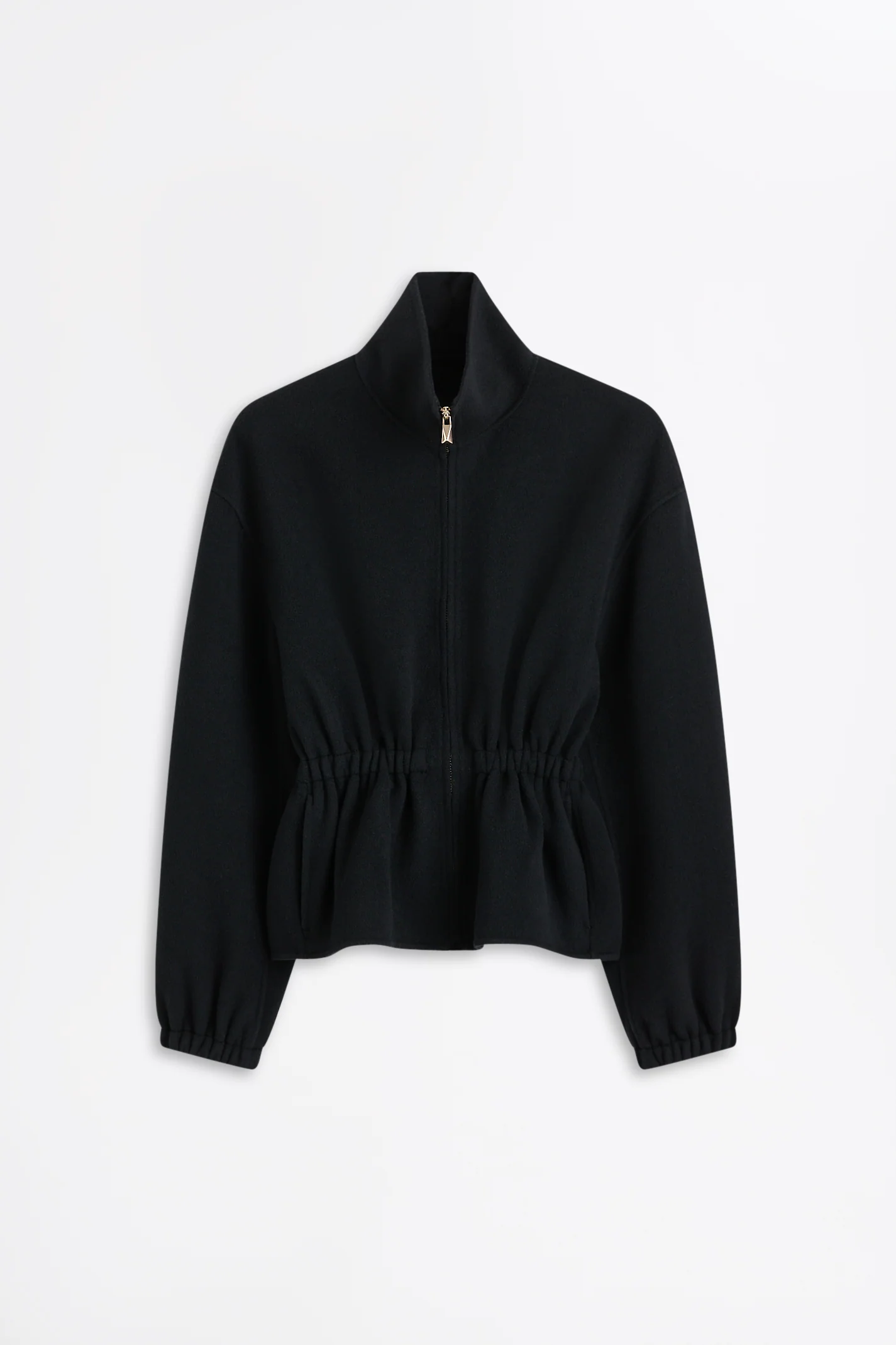 WOOL FUNNEL NECK JACKET - Image 2