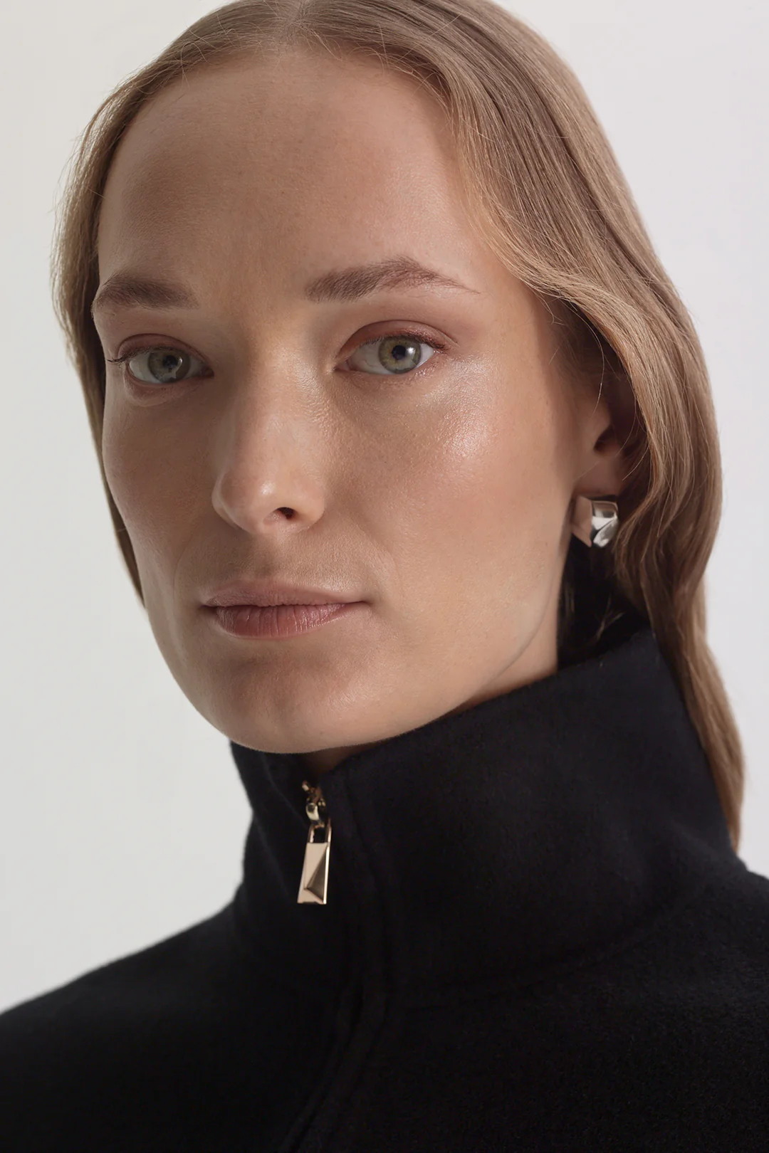 WOOL FUNNEL NECK JACKET - Image 8