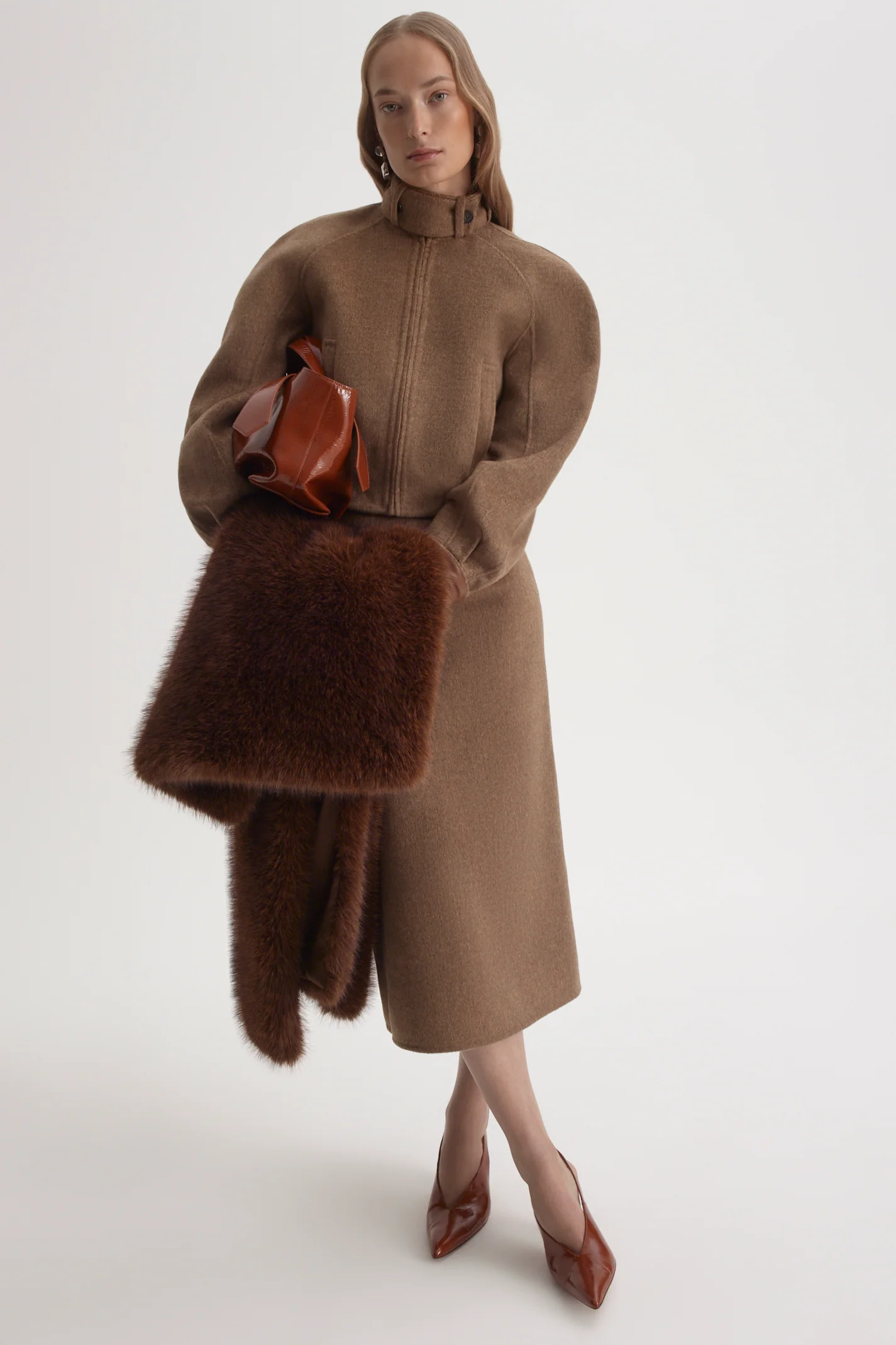WOOL PENCIL SKIRT - Image 3