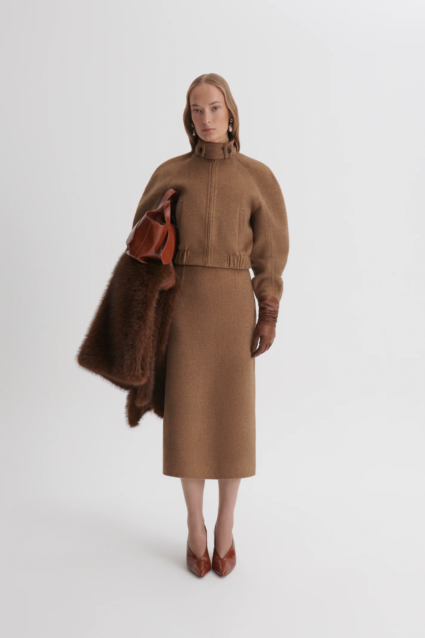 WOOL PENCIL SKIRT - Image 4