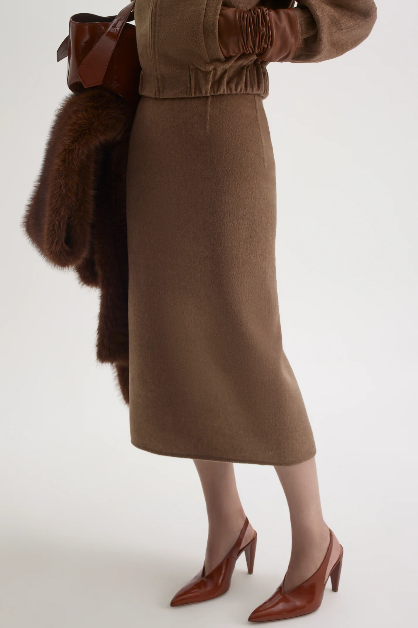 WOOL PENCIL SKIRT - Image 7