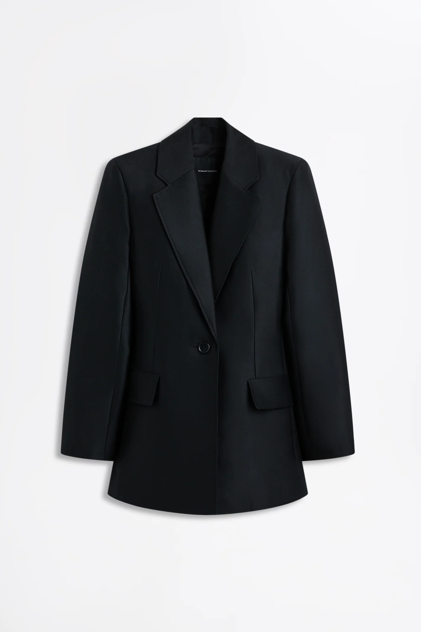 WOOL SILK TAILORED JACKET - Image 2