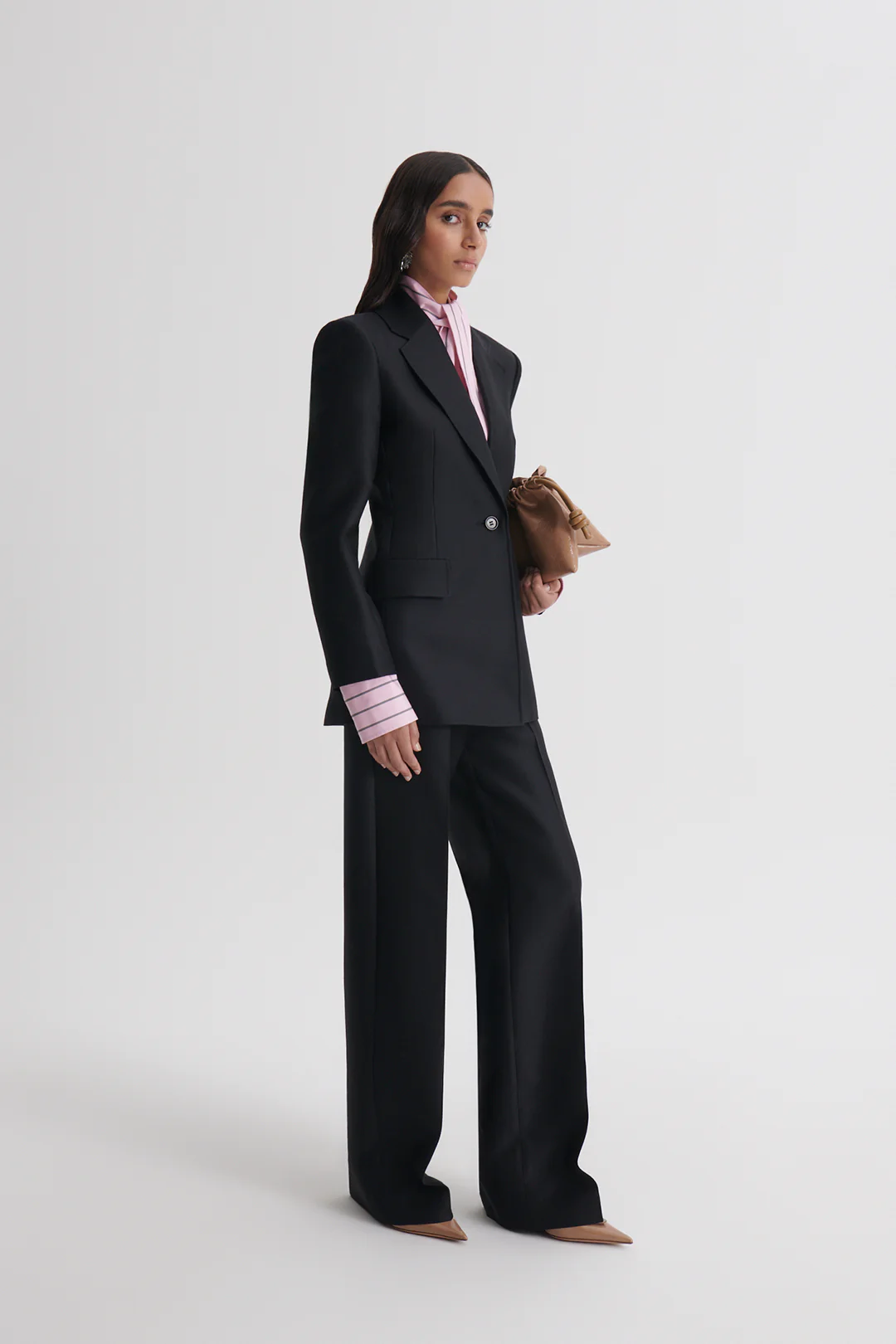 WOOL SILK TAILORED JACKET - Image 5